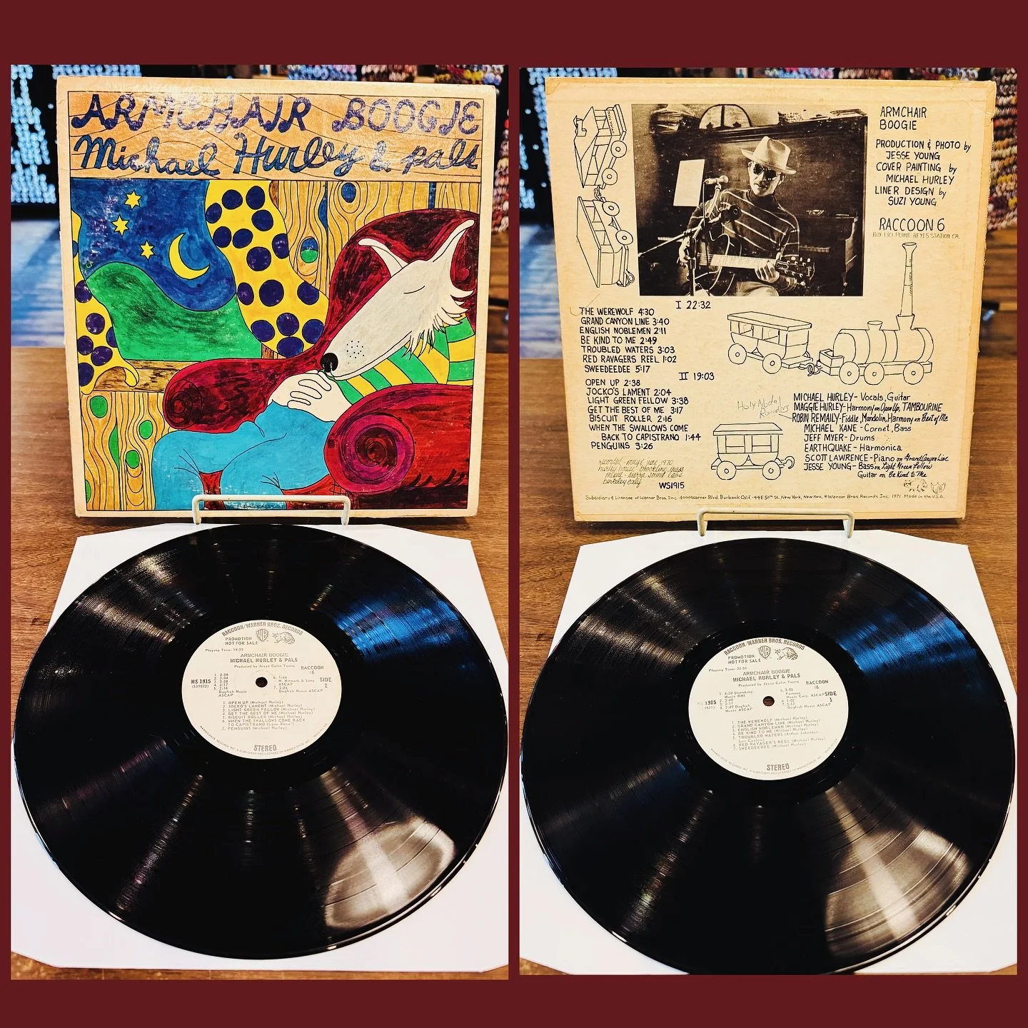Original 1971 Micheal Hurley &ldquo;Armchair Boogie&rdquo;LP. White label promo! Cover has some wear but record is in great shape! $80
#michaelhurley #vinyl #whitelabelpromo #fatrabbitky