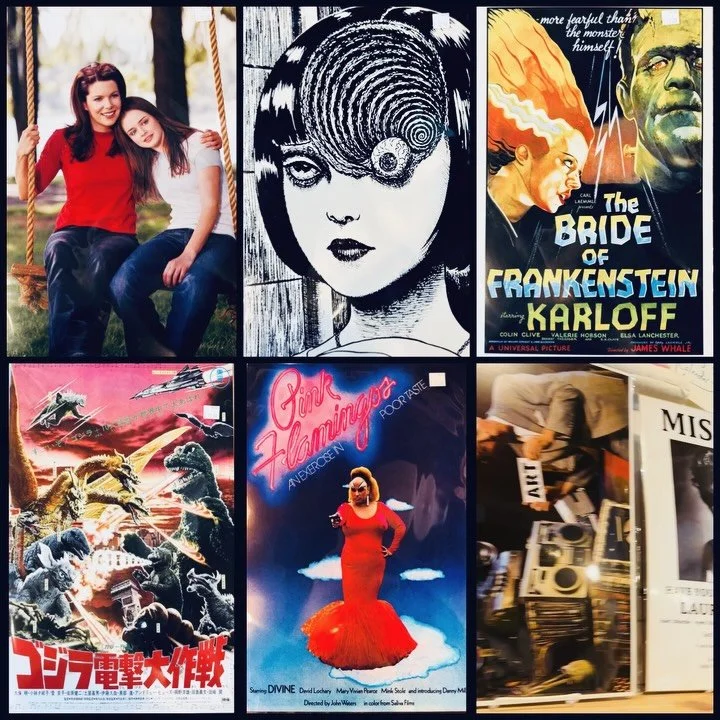 We&rsquo;ve got TONS of excellent 11x17 posters in here! All individually bagged and boarded. $12 a piece (tax included). 
#fatrabbitky #posters