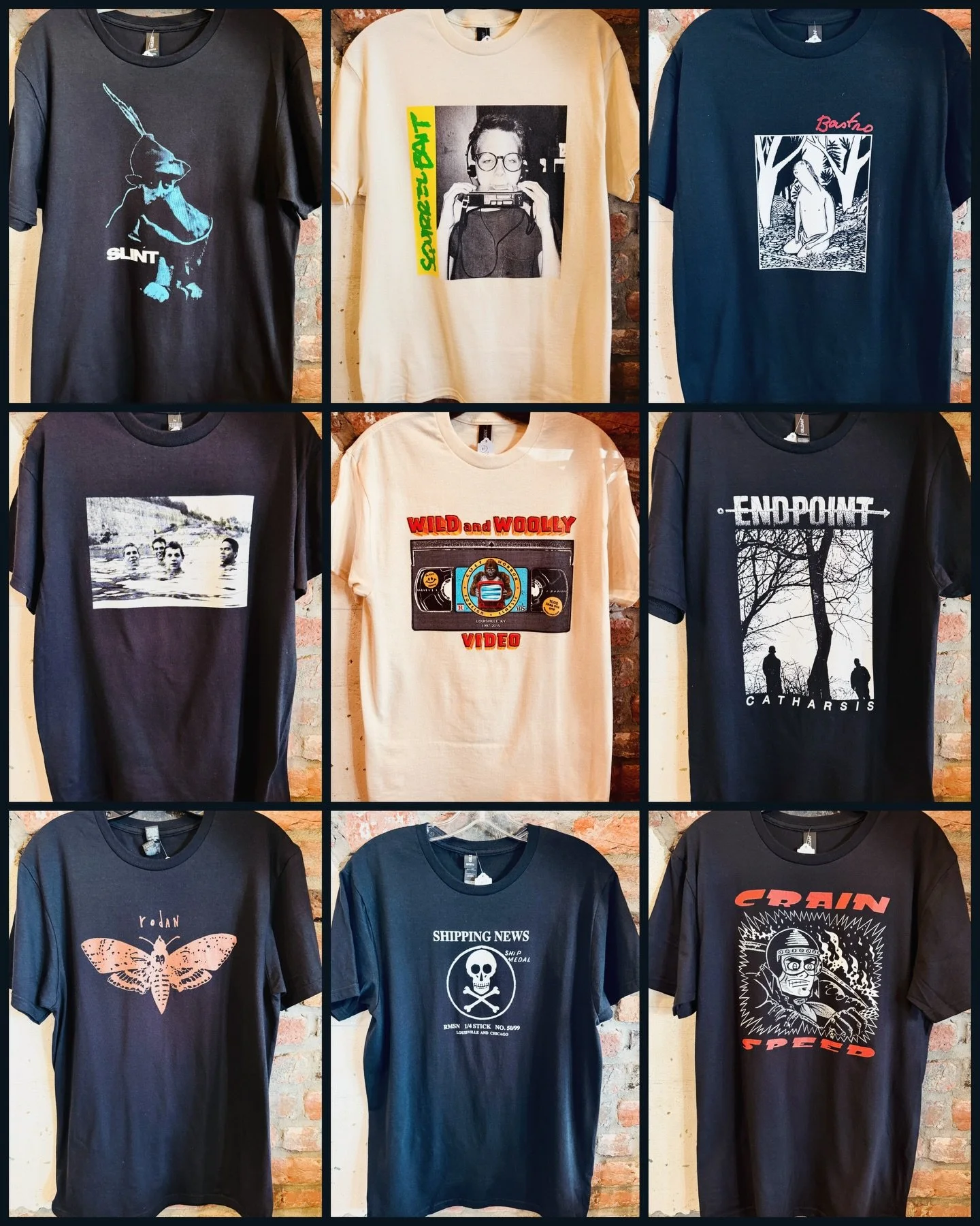 Got some new/official &ldquo;Louisville Classic Rock&rdquo; tees in the store now! Also Wild &amp; Woolly! BLEND IN. 
#fatrabbitky #louisville #502