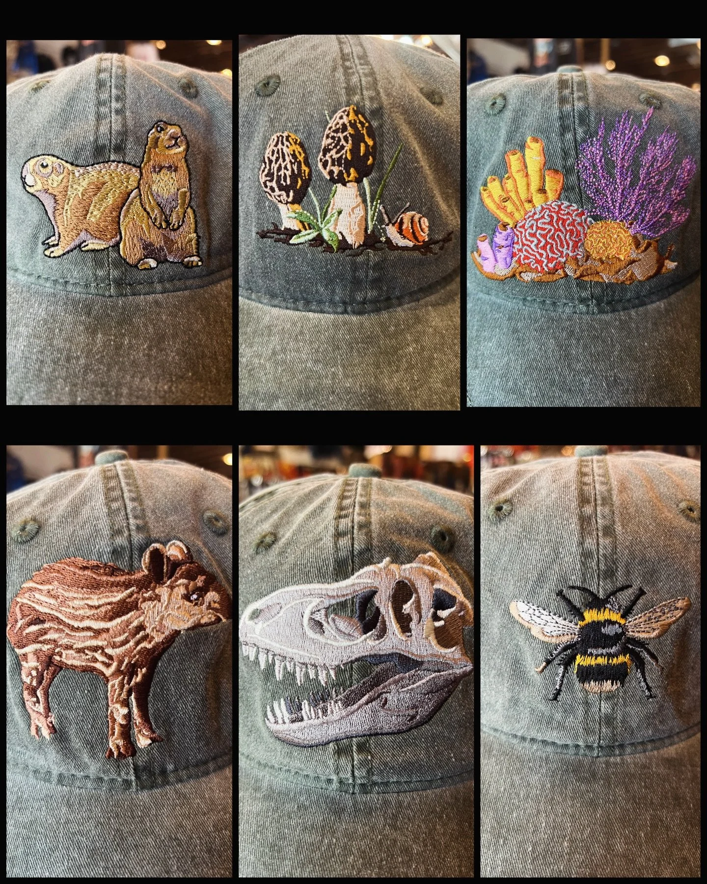 Critter cap restock today! All your favorites and a few new designs (capybara! axolotl!).
#fatrabbitky #ecocaps #dadhat