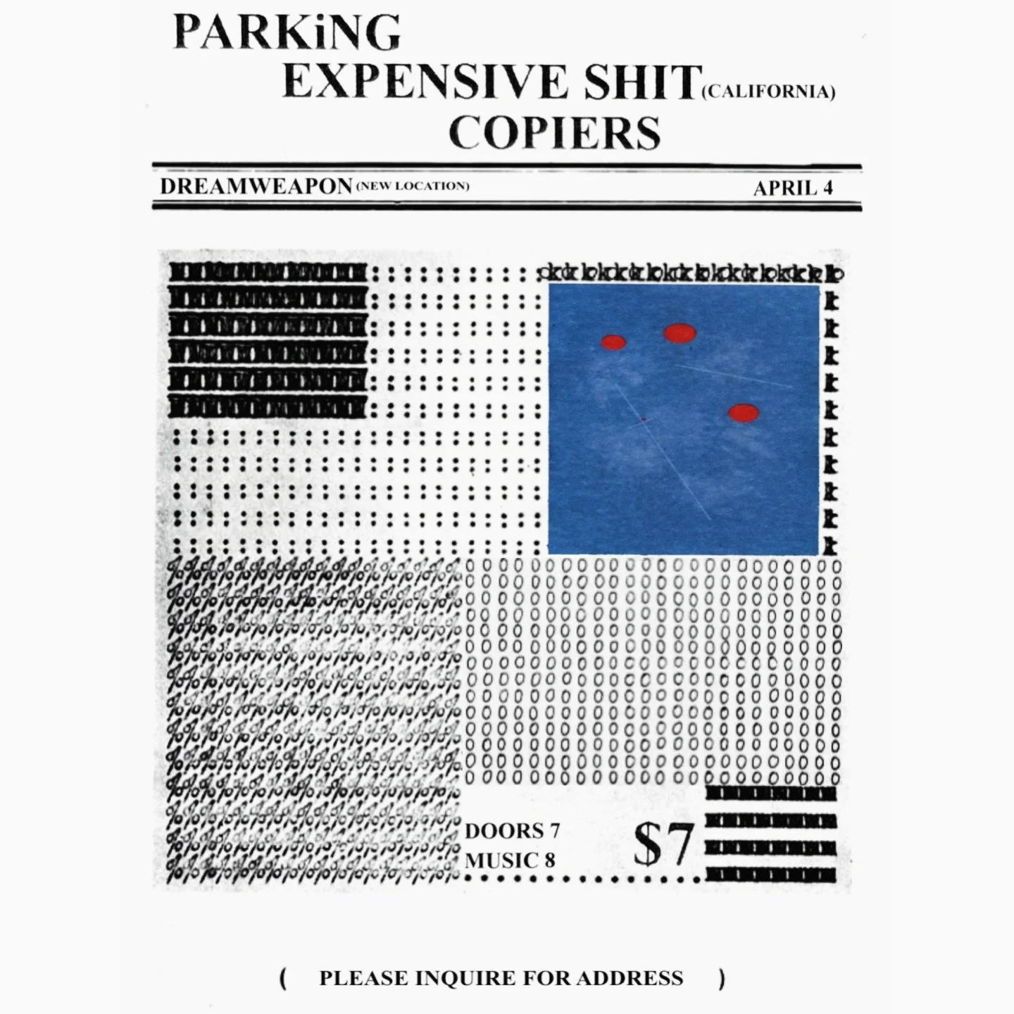 HOT SHOW COMIN&rsquo; SOON
@parkingbandus  @copiers_the_band @paulquattrone