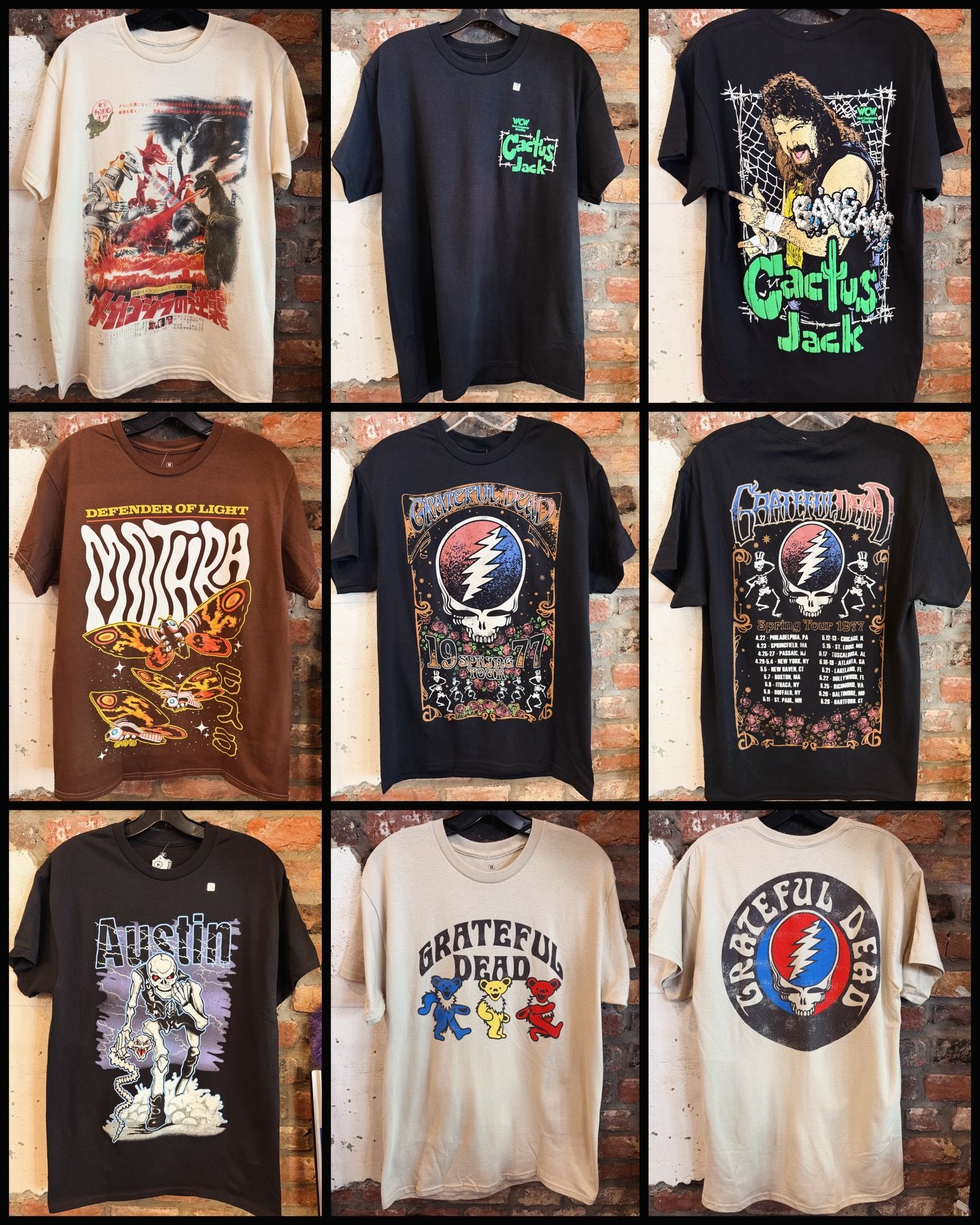 SHIRTS. HERE THEY ARE. FOR SALE. NEW. MULTIPLE SIZES. 
#fatrabbitky #shirts