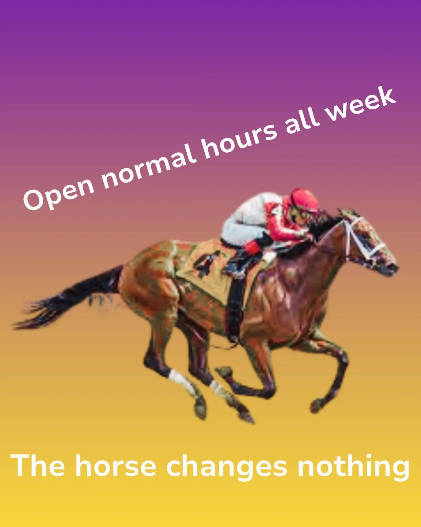 IT&rsquo;S ALL GONNA BE THE SAME. 
#fatrabbitky #derby