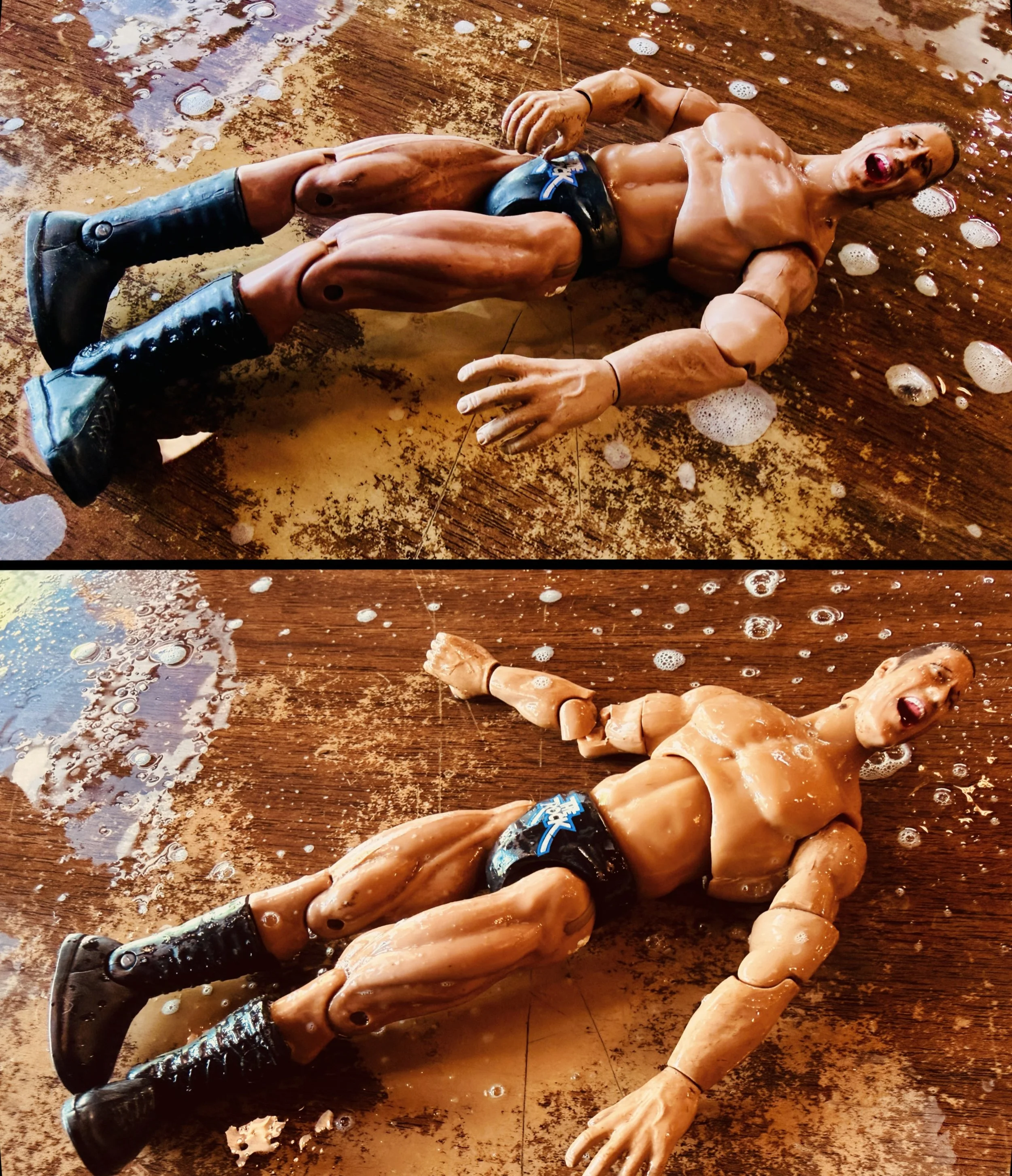 The Rock in Hell
#wrestling