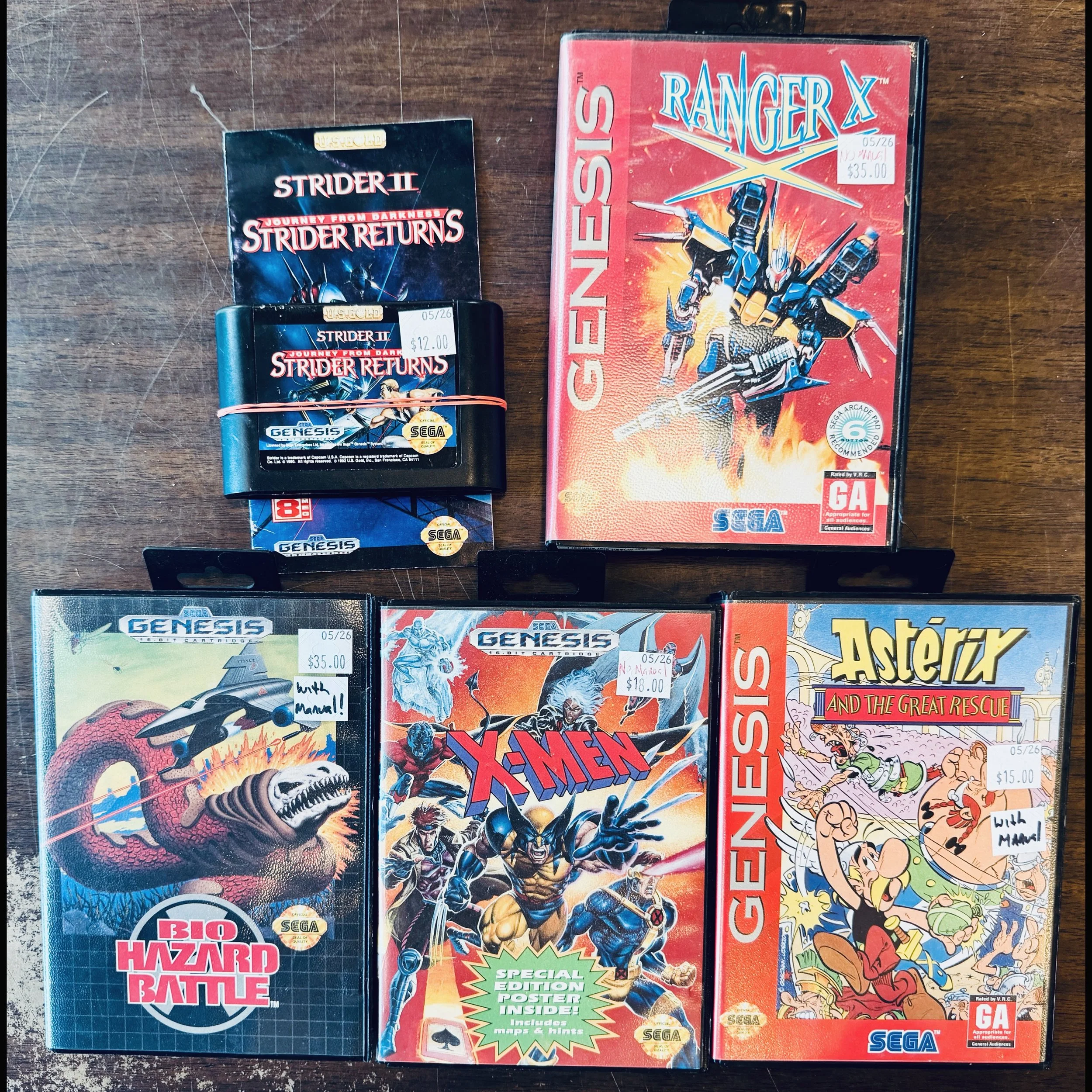 Genesis games unearthed! Priced as marked (zoom in).
#fatrabbitky #vintagegaming #segagenesis
