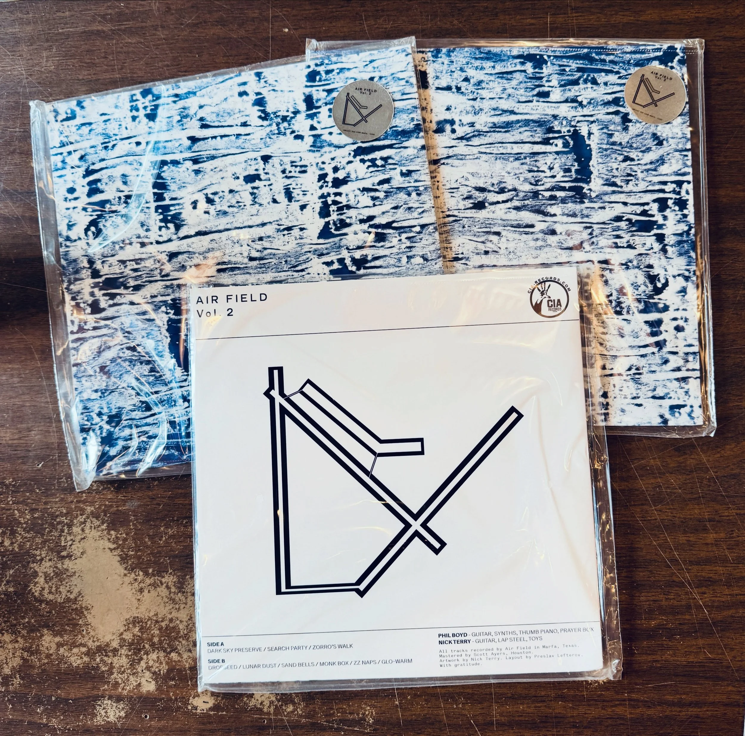 Got some copies of excellent Marfa TX ambient group Airfield&rsquo;s second album. Highly recommended! $20
#fatrabbitky #texasambient #airfield