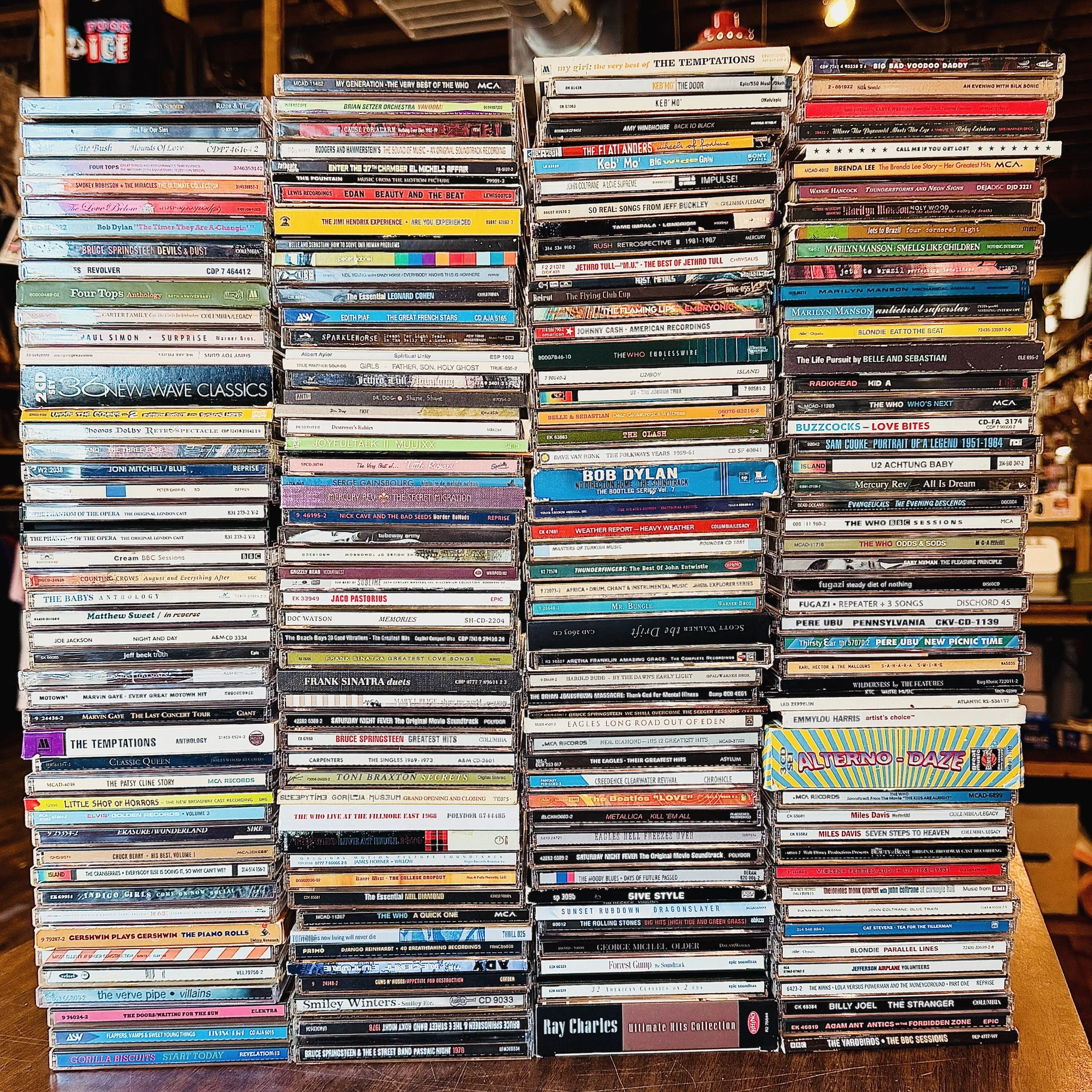 Buncha great CDs just took over the new arrivals section!
#fatrabbitky #cds