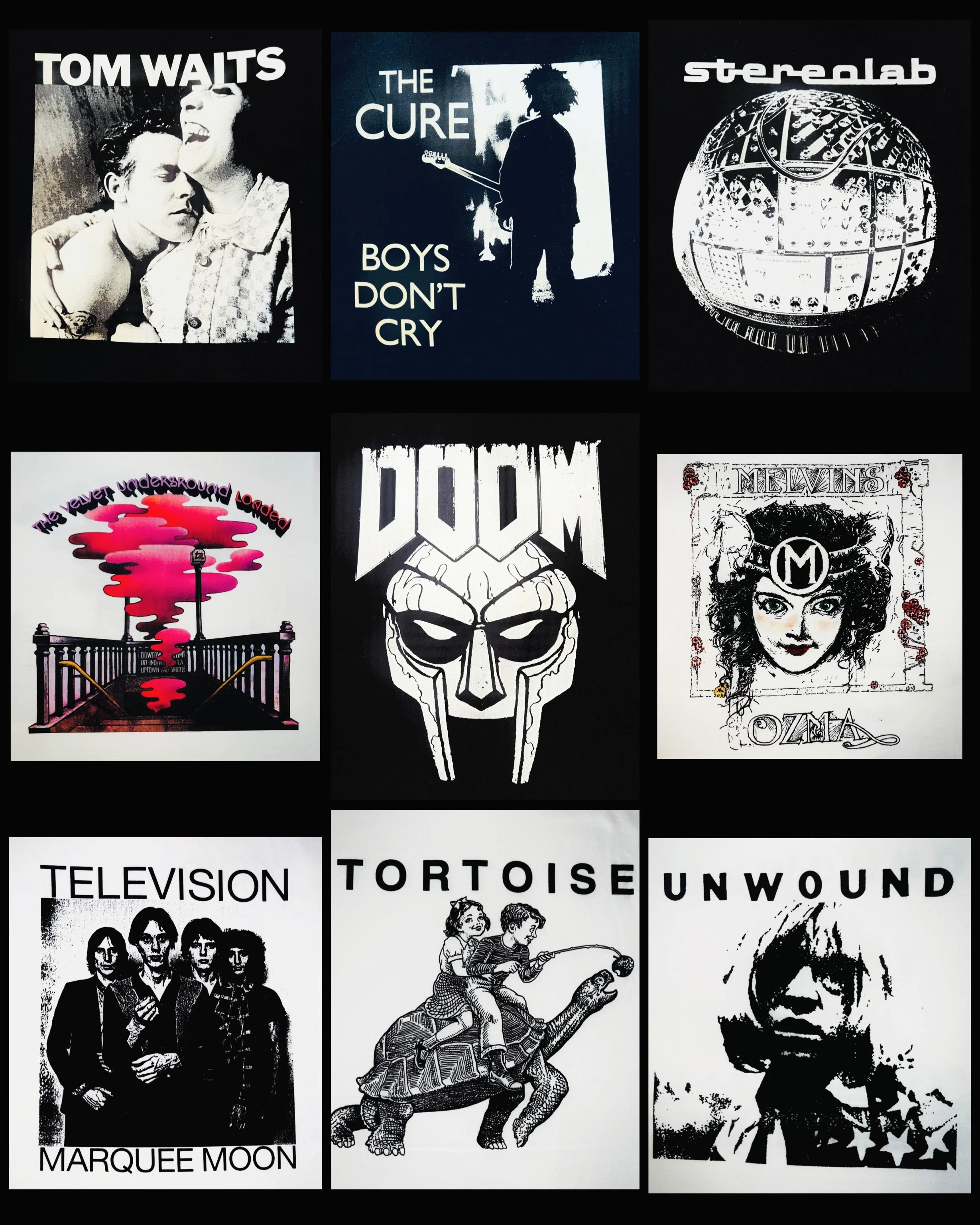 New @nightchannels shirt order has arrived! S-2X in MOST. 
#fatrabbitky #bandtees