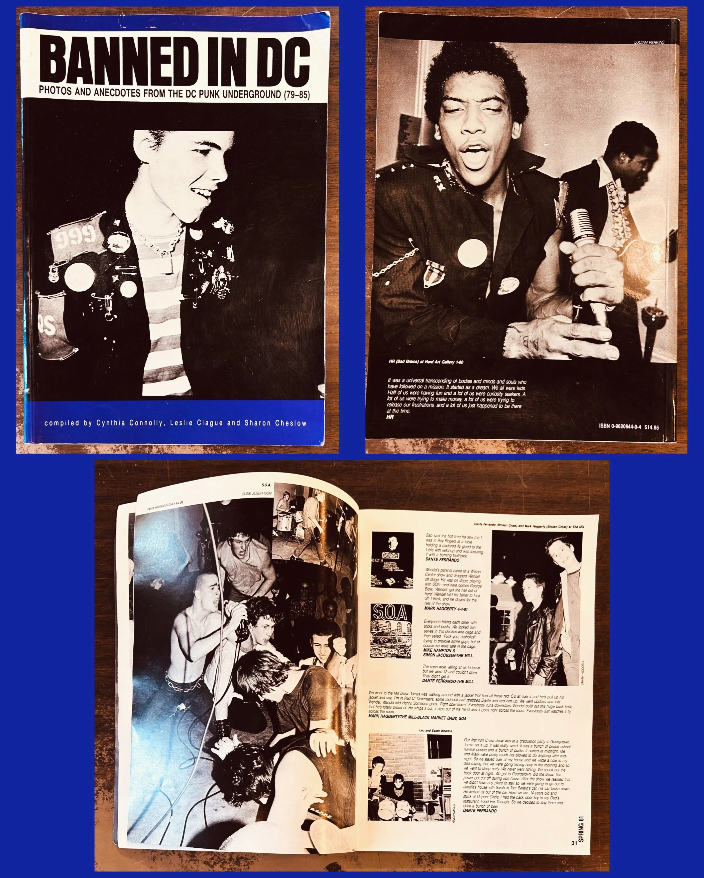 2nd Edition Banned In DC book! Out of print. Has some general wear. Probably from all that skanking. $25
#dchardcore #bannedindc #fatrabbitky