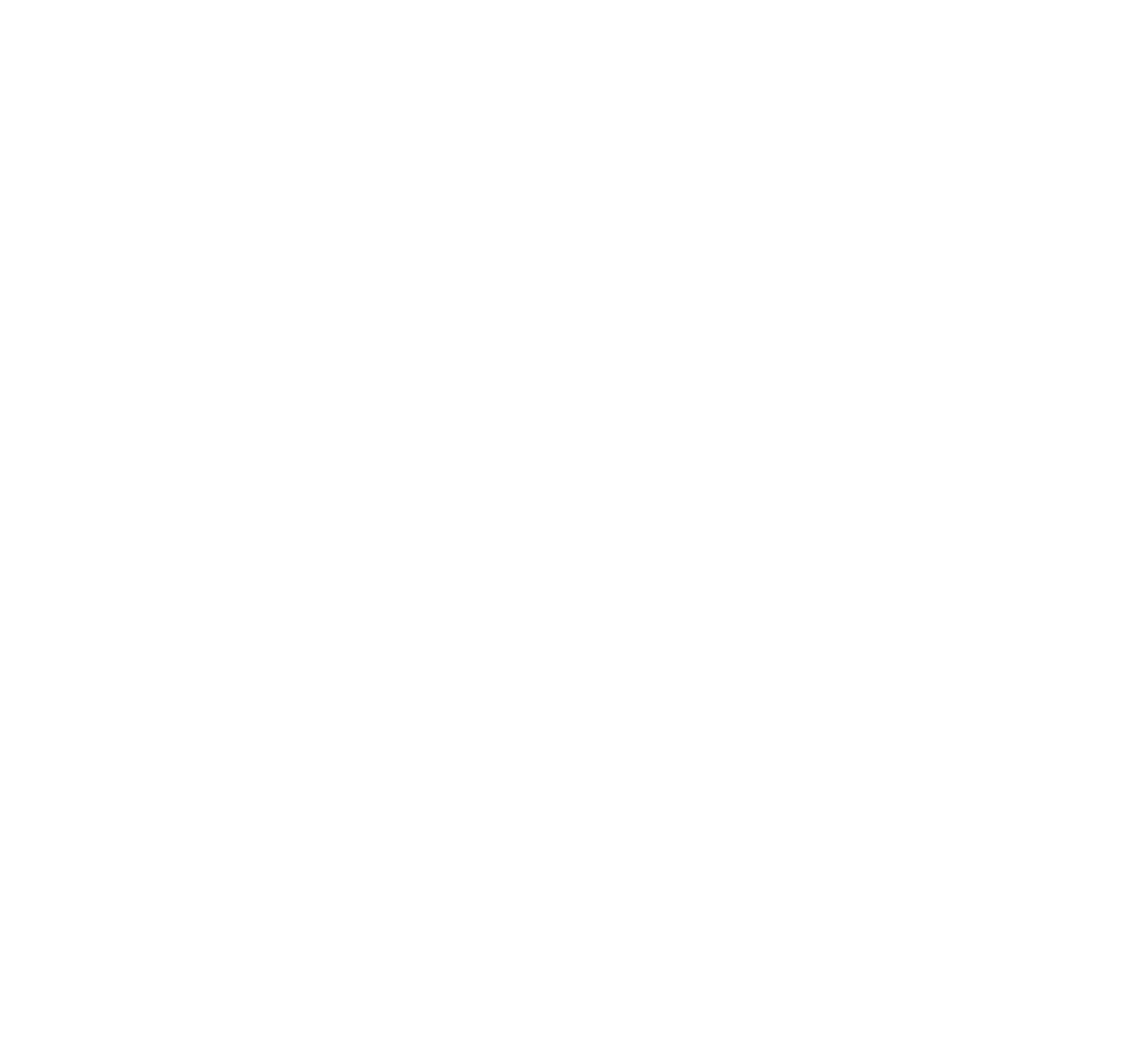 Black and white silhouette of a dog's profile, showing its head and ears.