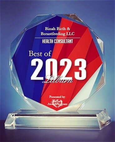 We are honored to have been recognized as a top small business in our community! #communitymidwife #lactationconsultant
