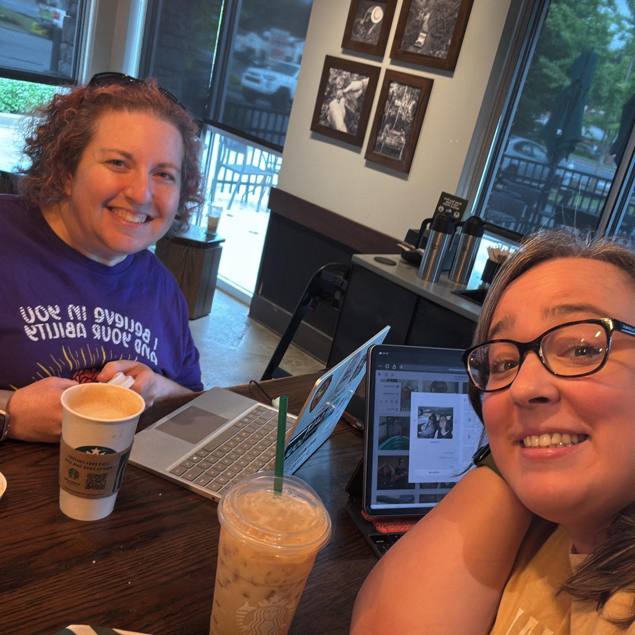 Starbucks is a great place to get some stuff done while waiting for a labor to ramp up.