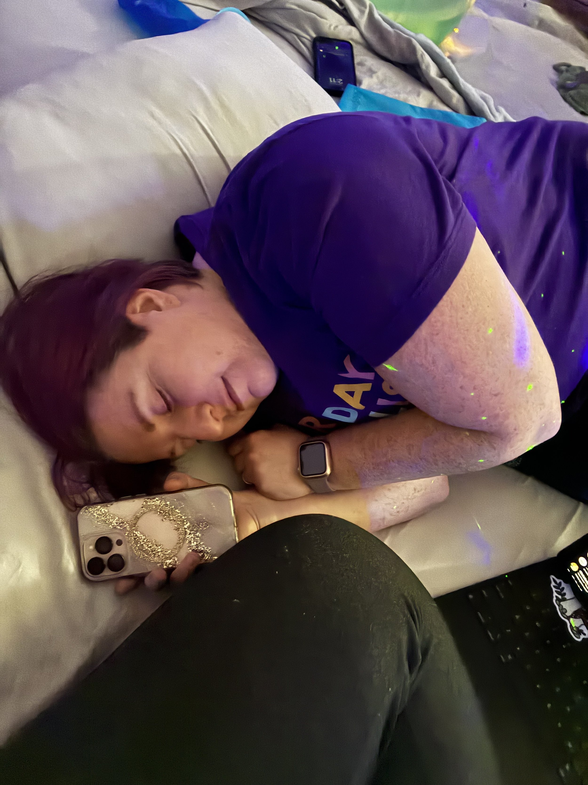 Sleeping on the job
