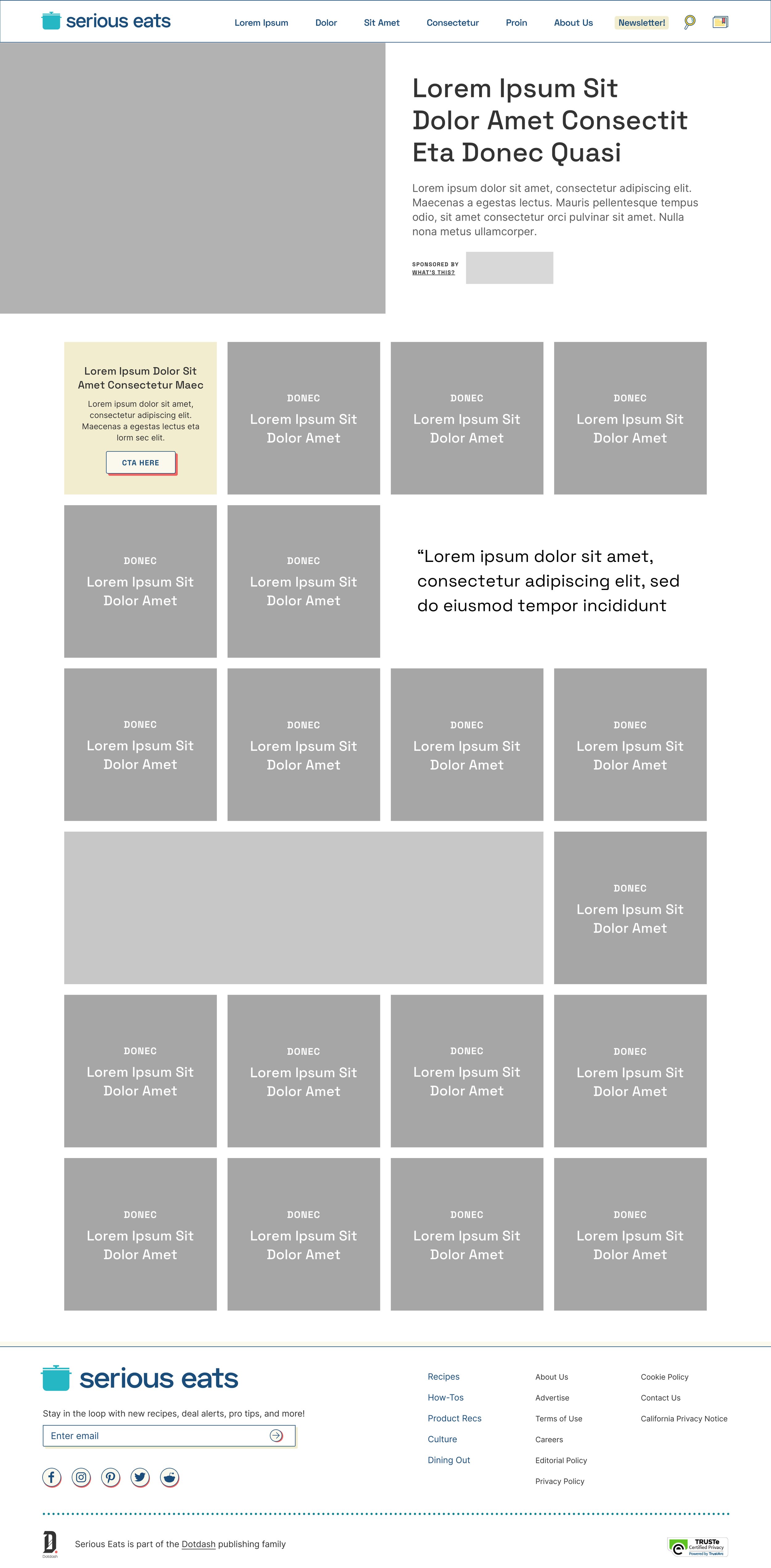 Desktop template