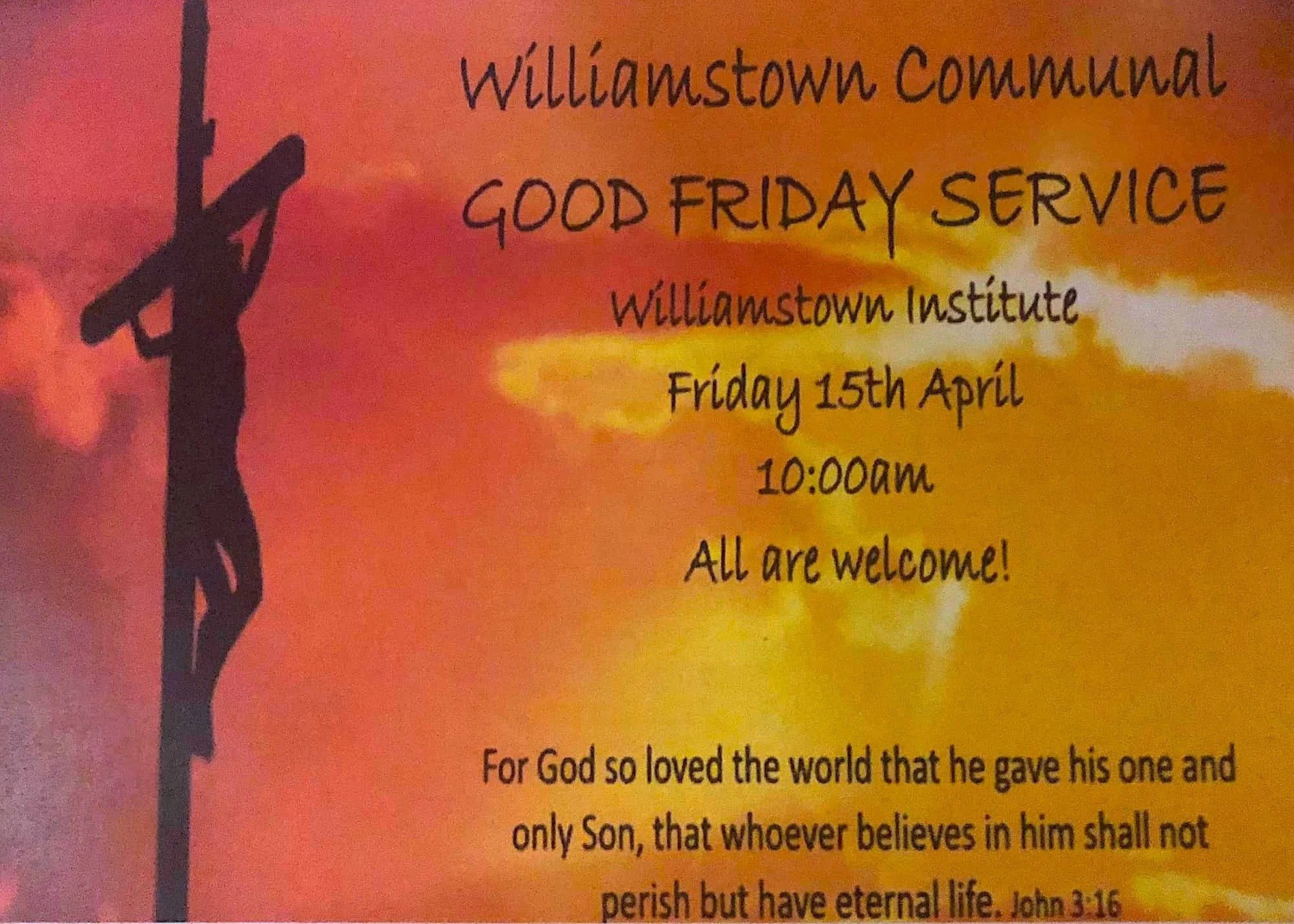 Easter Communal Service - Williamstown