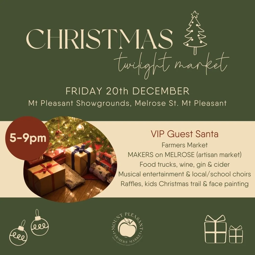Christmas Twilight Market at the Mt Pleasant Farmer's Market