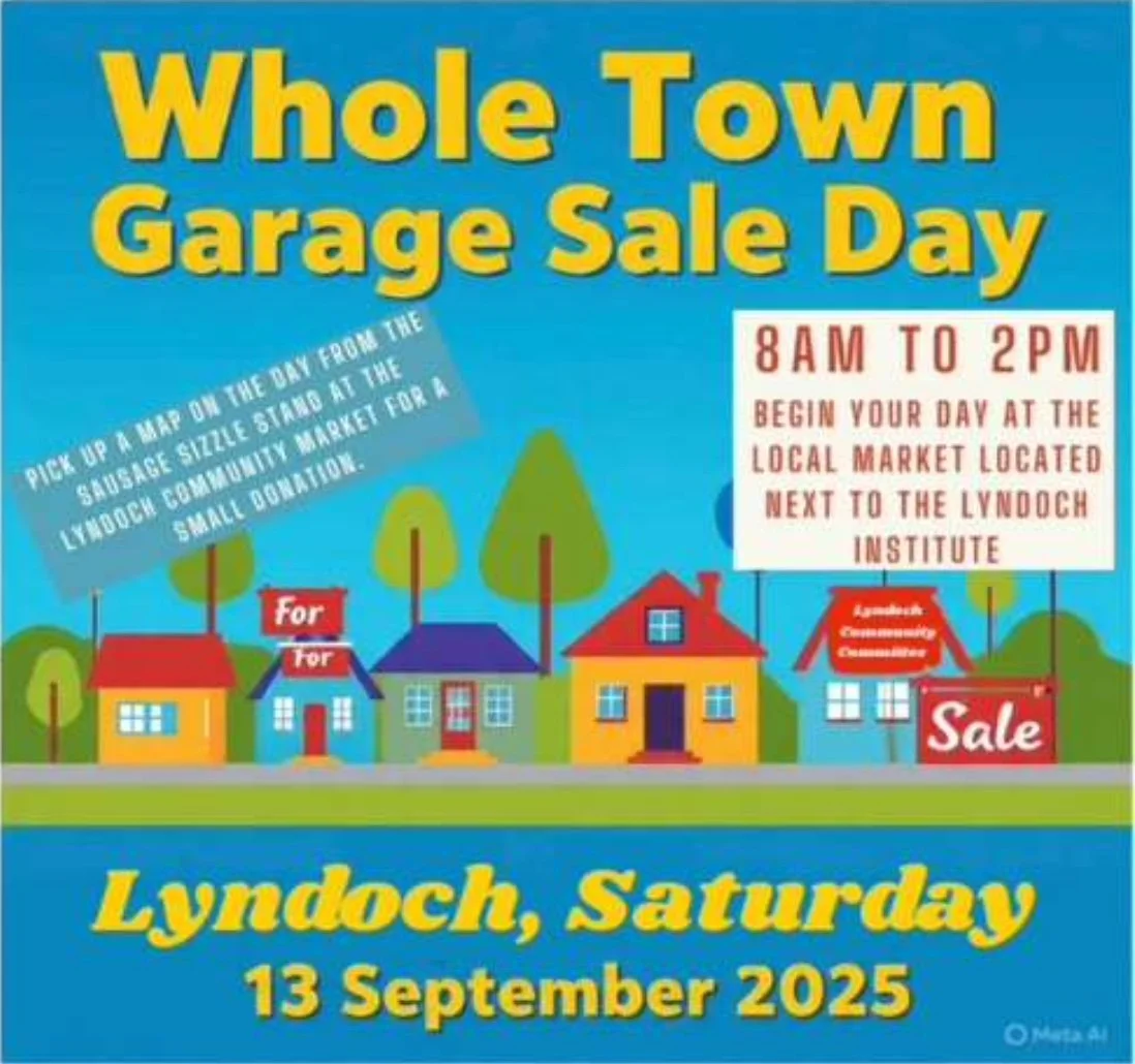 Whole Town Garage Sale Sale - Lyndoch