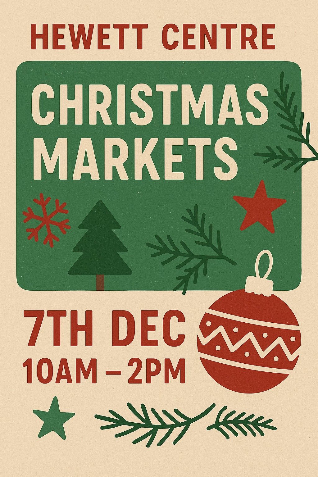 Hewett Centre Christmas Market