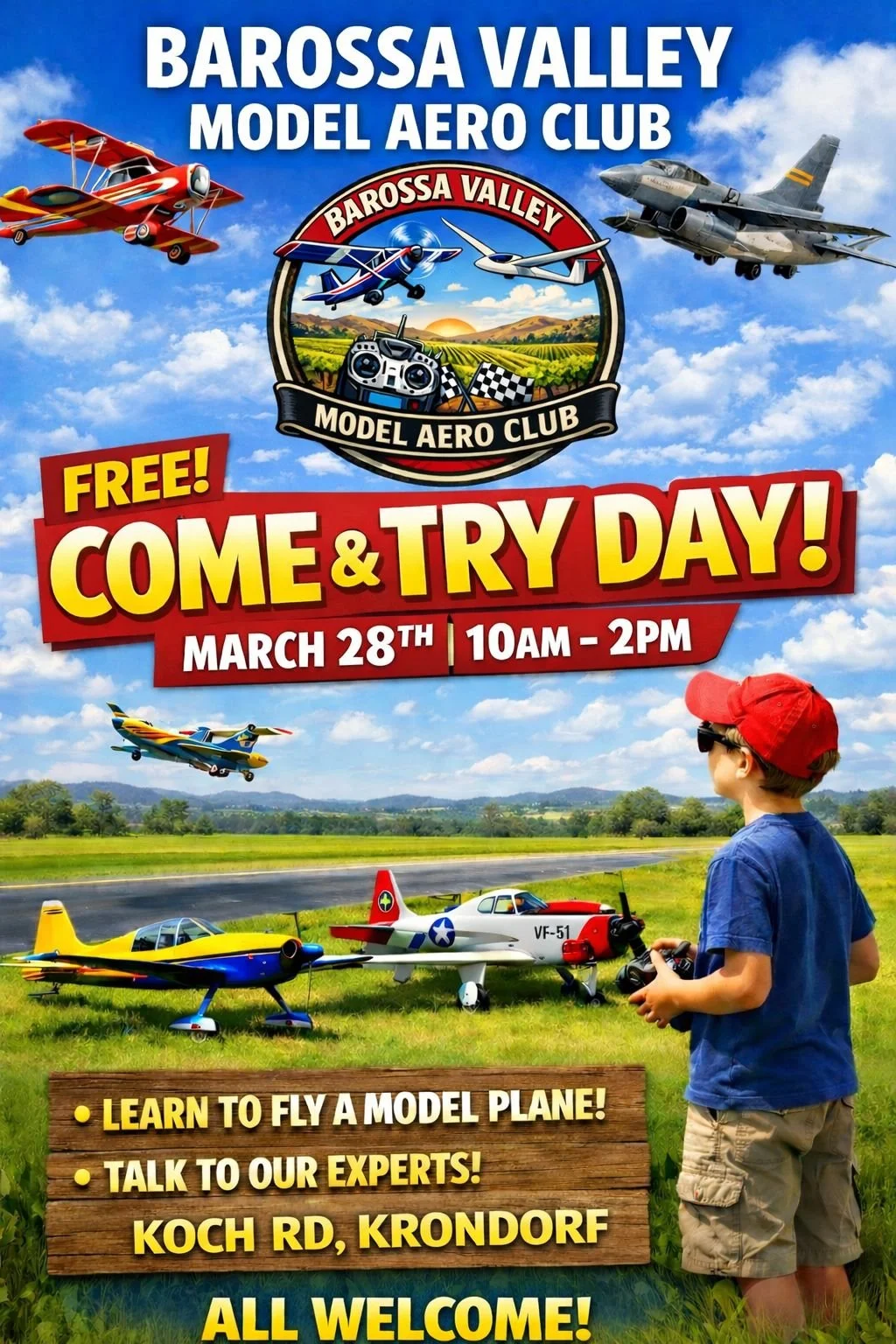 Barossa Model Aero Club - Come 'n Try