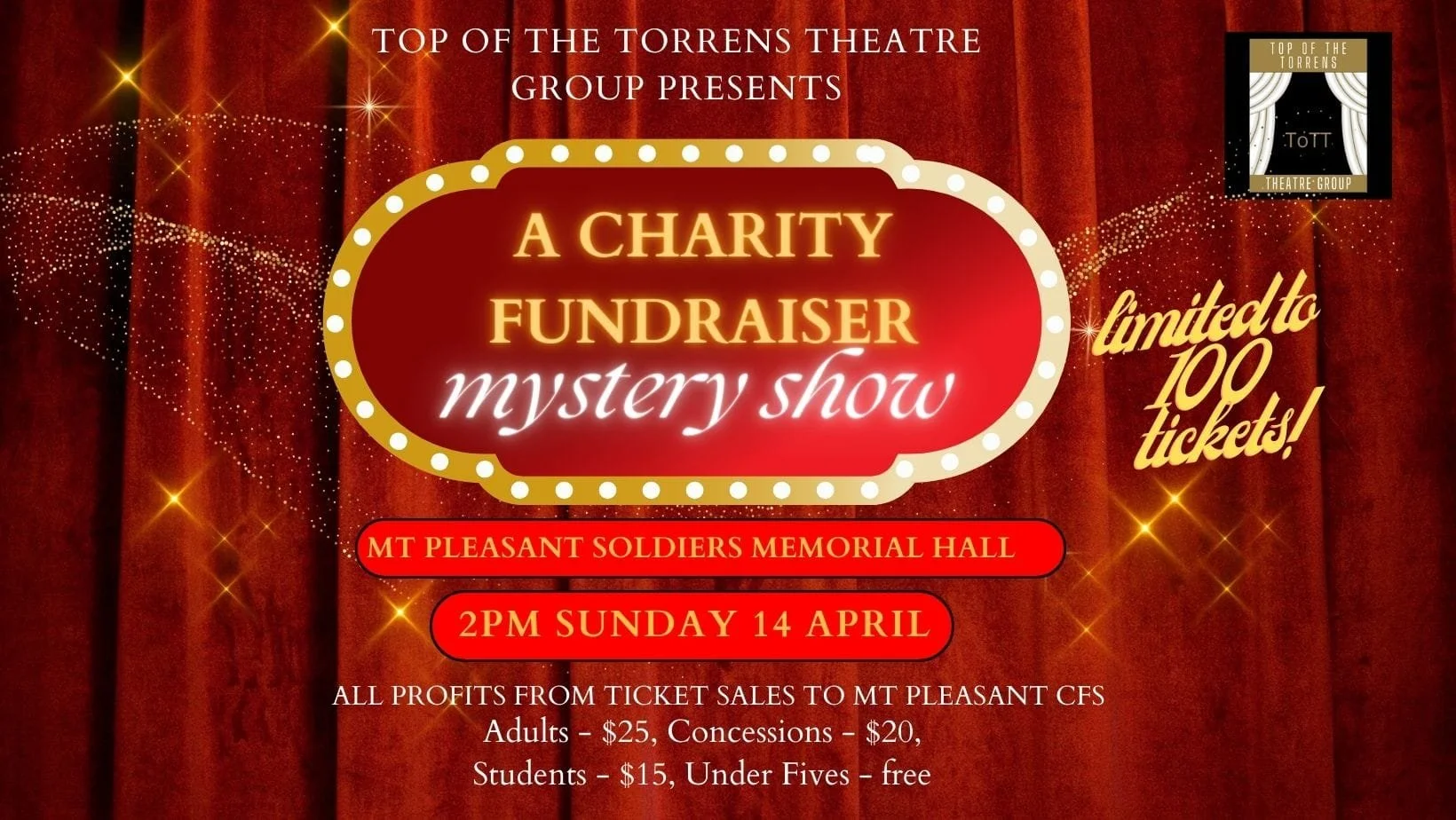 TOTT - CFS Charity Fundraiser