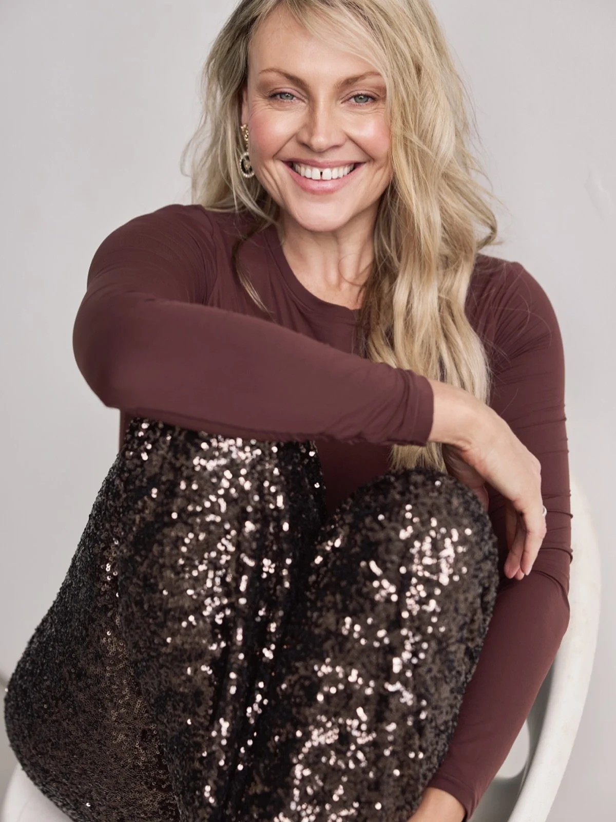 What&rsquo;s The beauty in being a middle aged woman?
I&rsquo;ll wear the damn sparkly pants wherever and whenever. No permission is needed to be extra, loud and take up space. 
I&rsquo;m Now represented by @iconmanagement 
I have spent 30yrs in fron