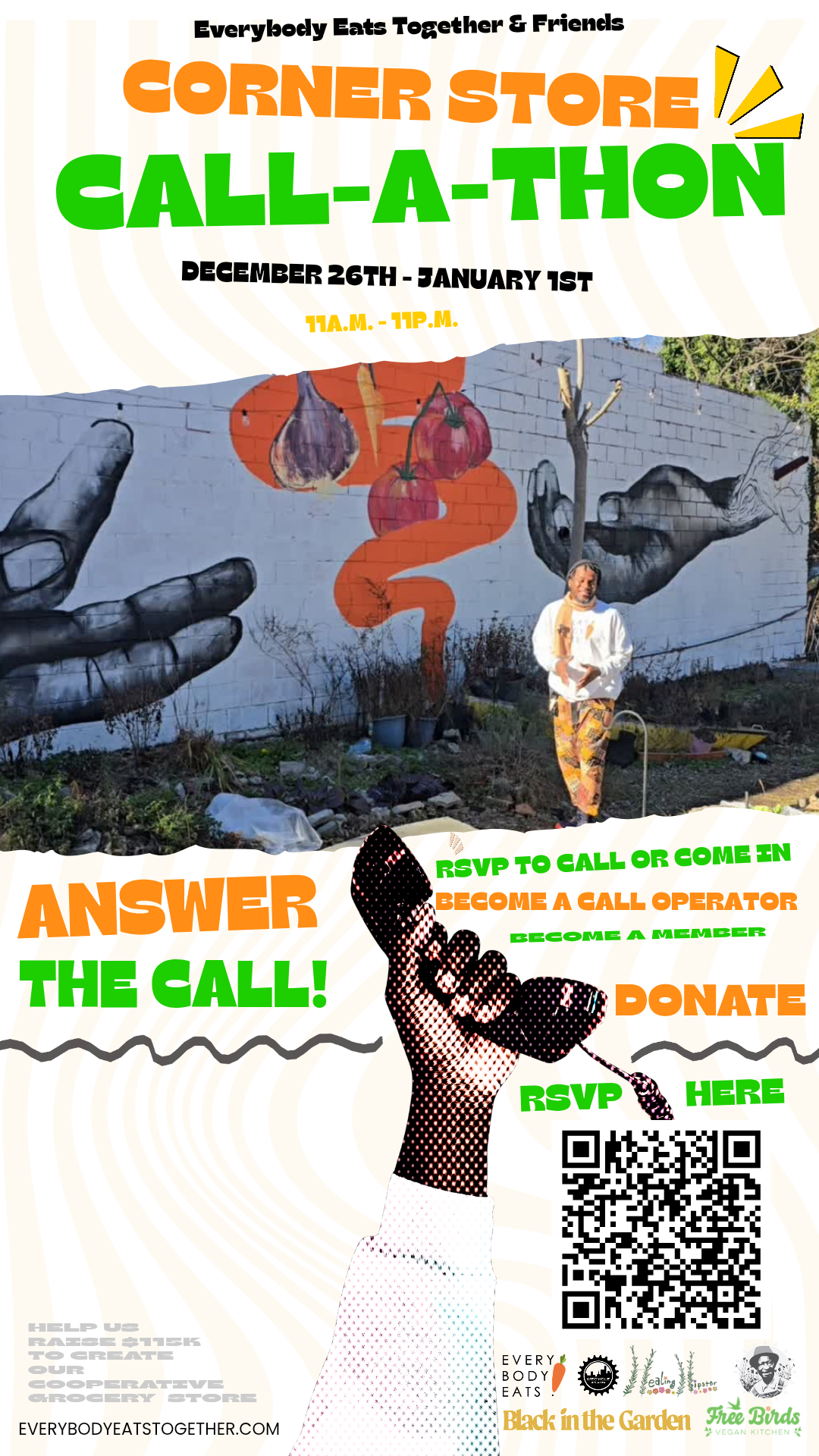 THE CORNERSTORE CALL-A-THON!