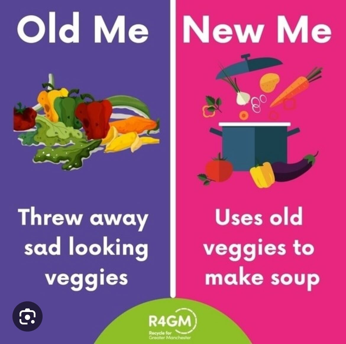 Your waste less Wednesday tip.  Use your wilted or older veggies to make a soup. #wastelessfeedmore #foodwasteprevention #foodwastereduction #food #veggies #foodforthought #wastelesswednesday