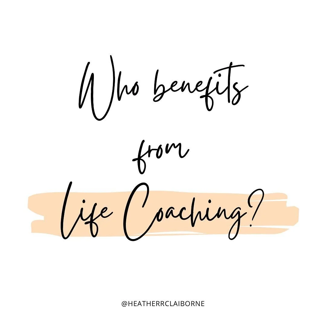 I believe in you.

Your Life Coach,
Heather