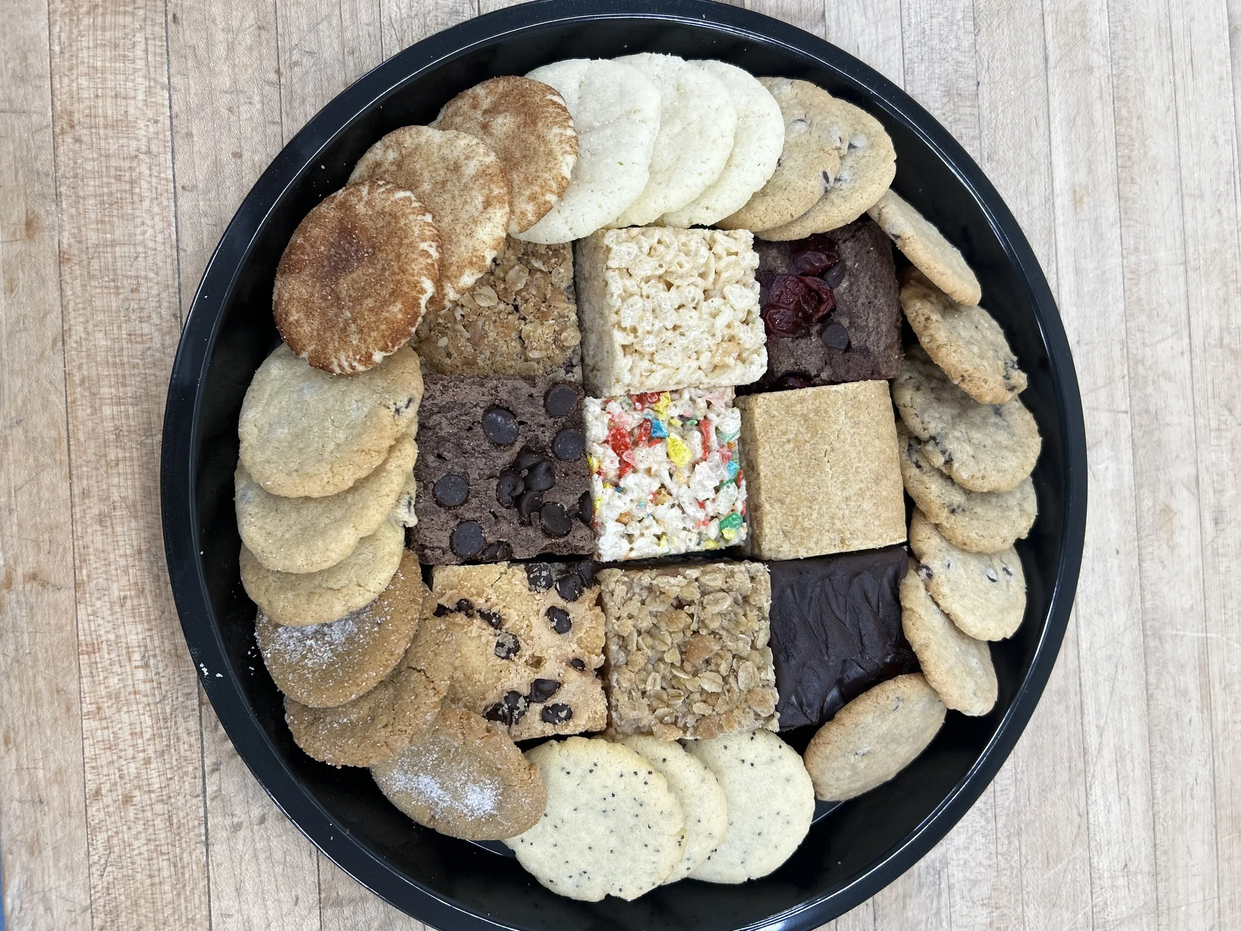 Bars, Treats, and Mini Cookie Tray