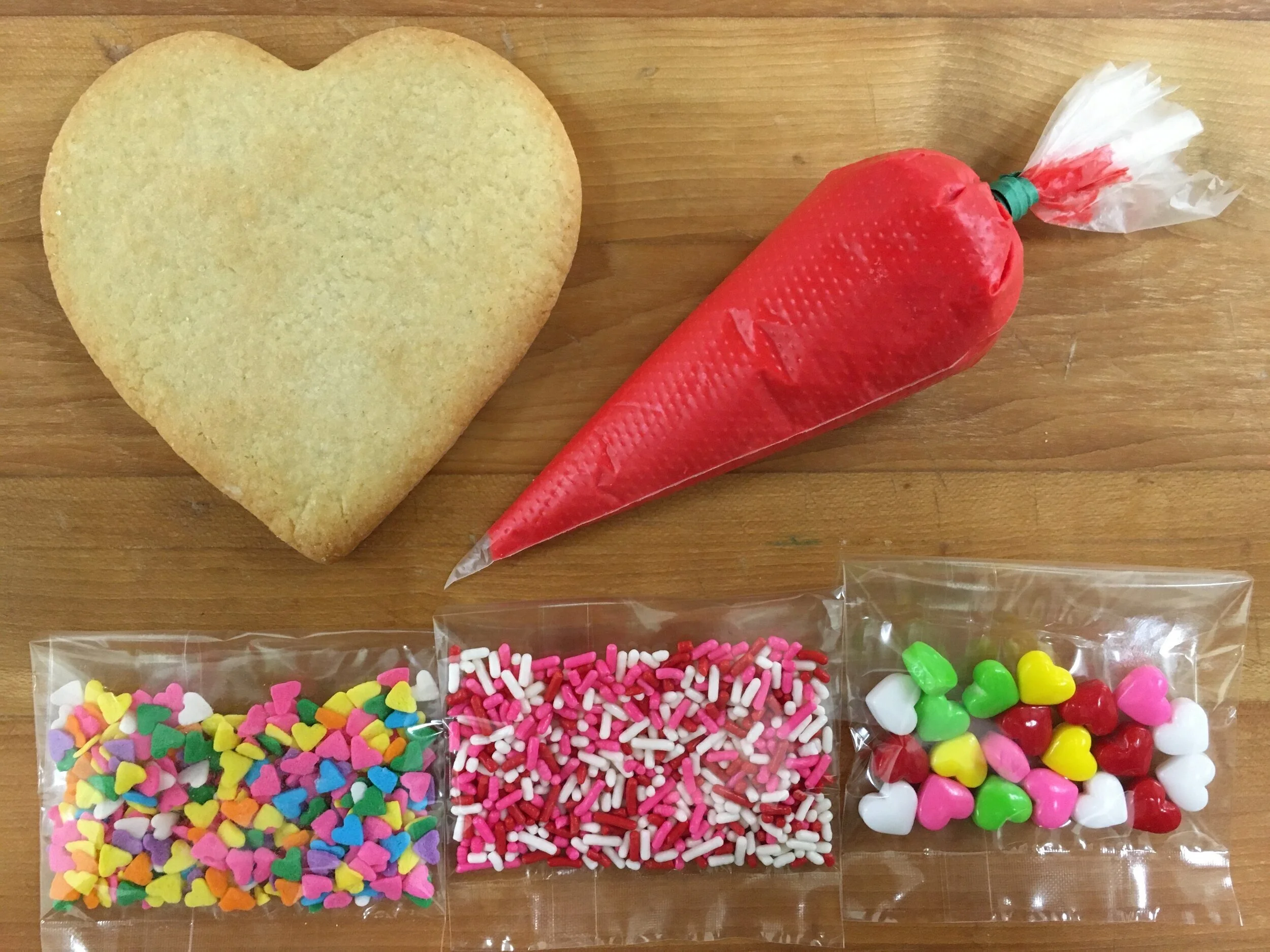 Heart Cookie Decorating Kit