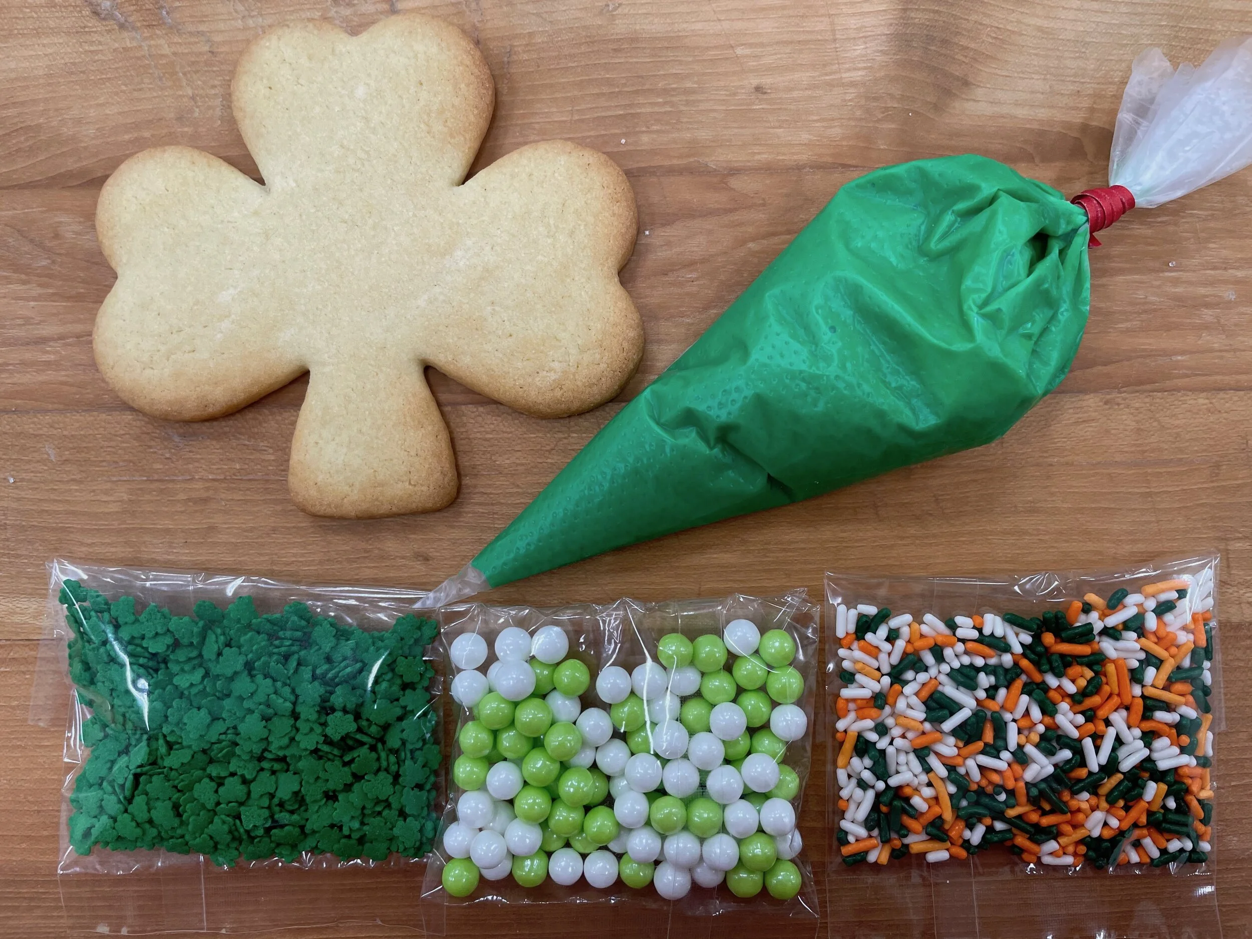 Shamrock Cookie Decorating Kit