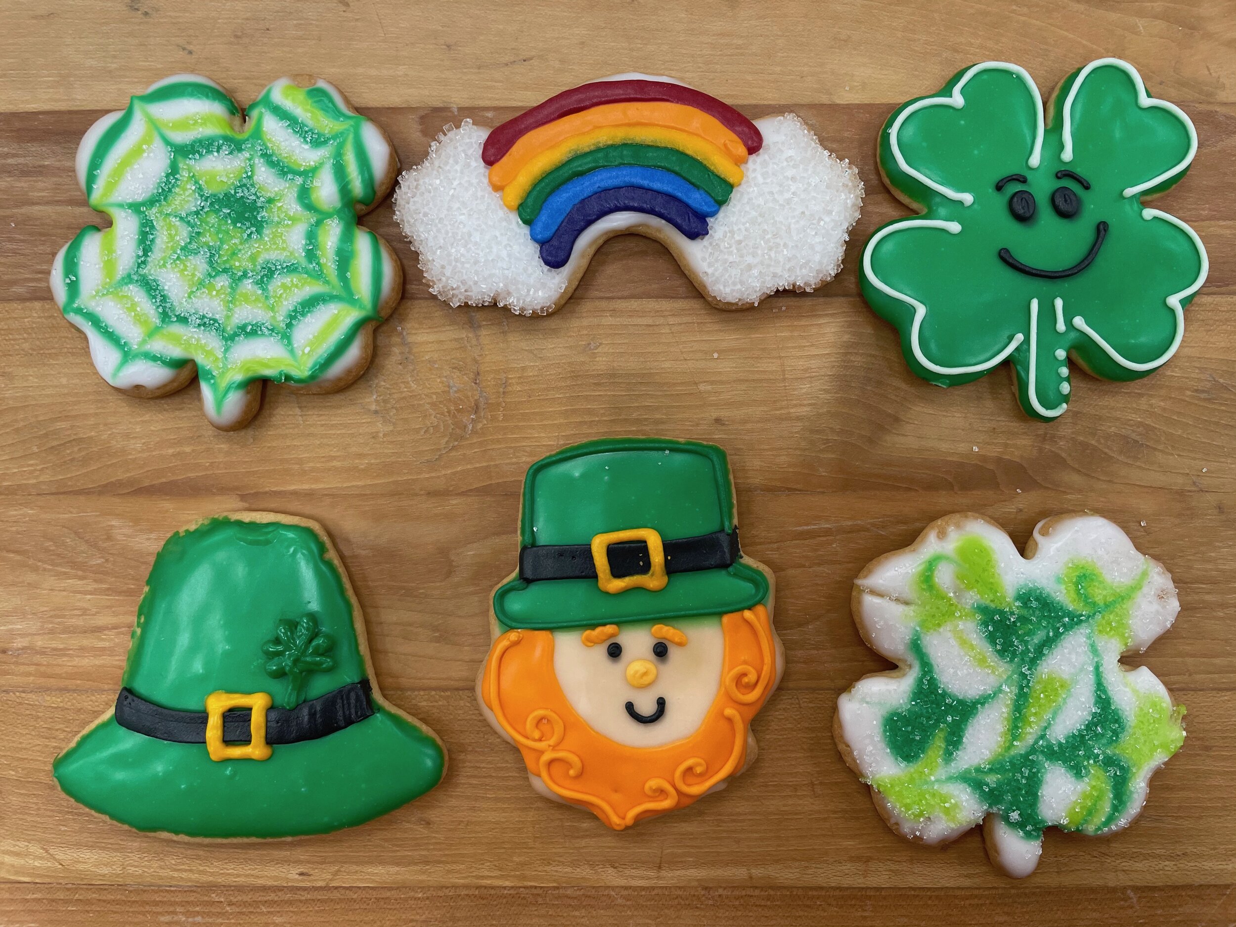 St. Patricks Decorated Cookies