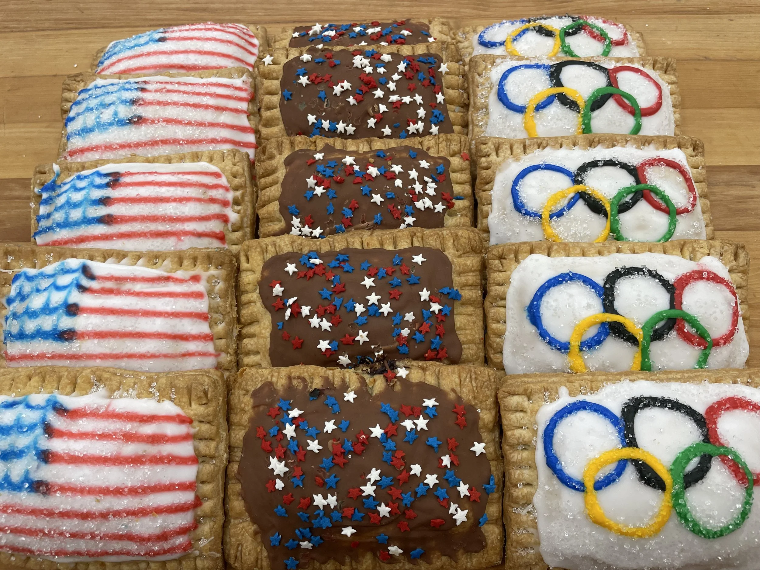 Olympics Toaster Pastries