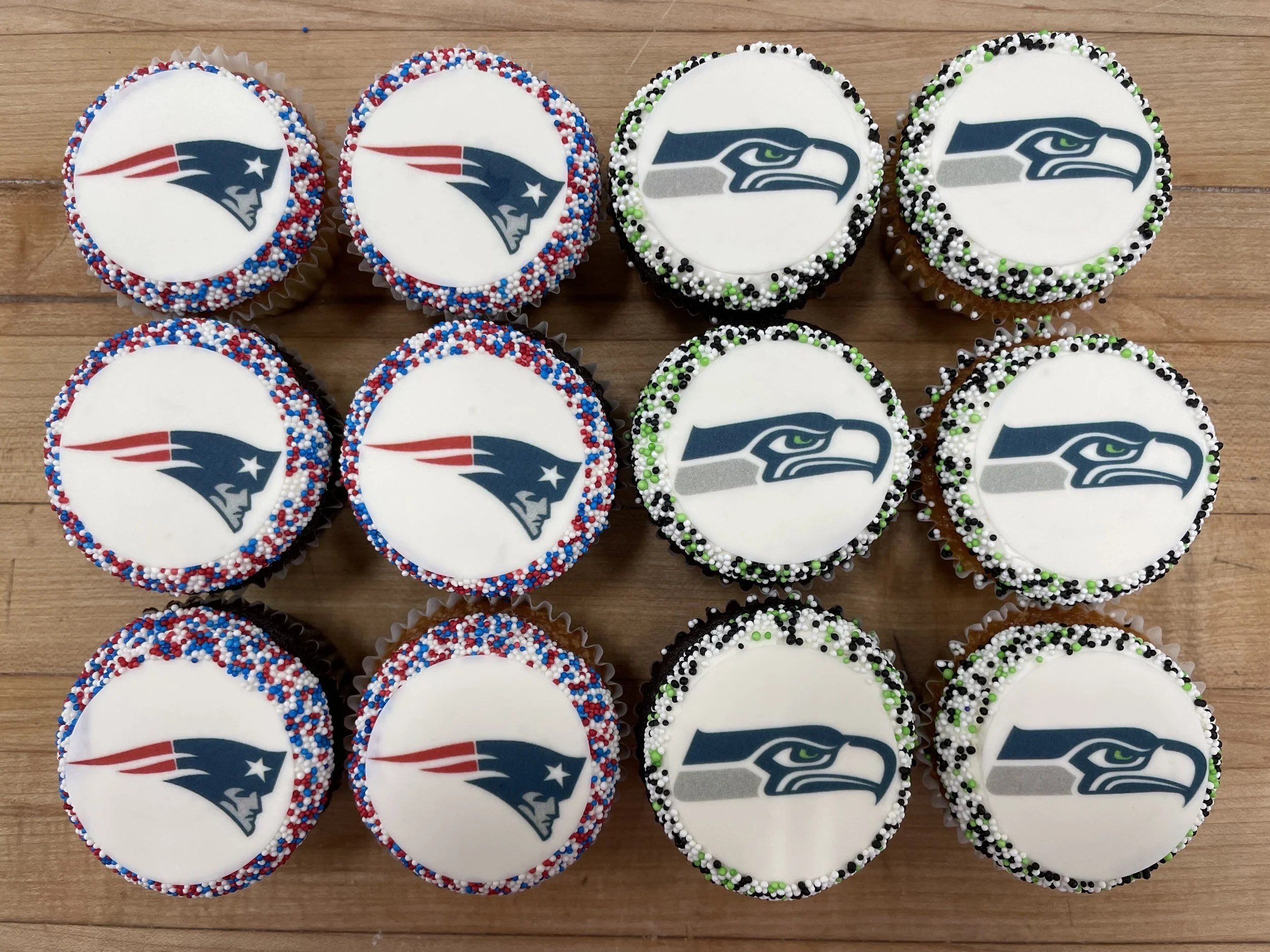 Super Bowl Cupcakes