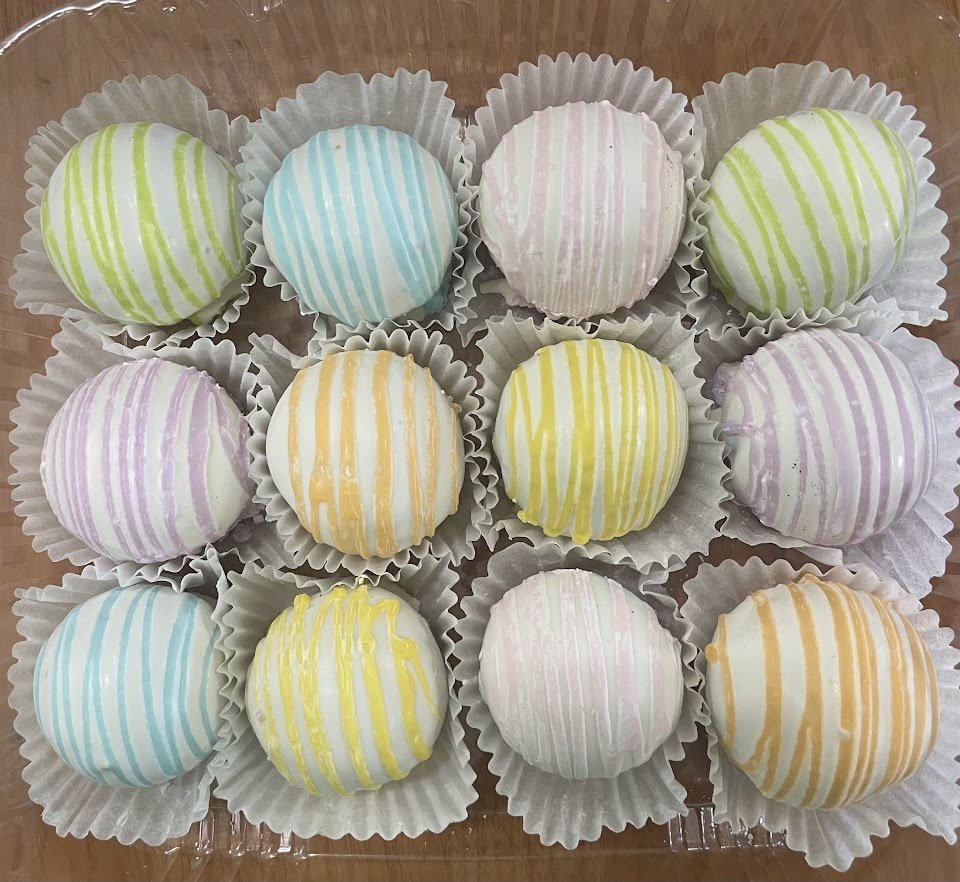Springtime Cake Truffles