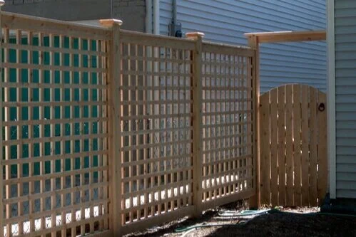 Lanark Cedar Victorian Trellis Cedar Fence Panel
