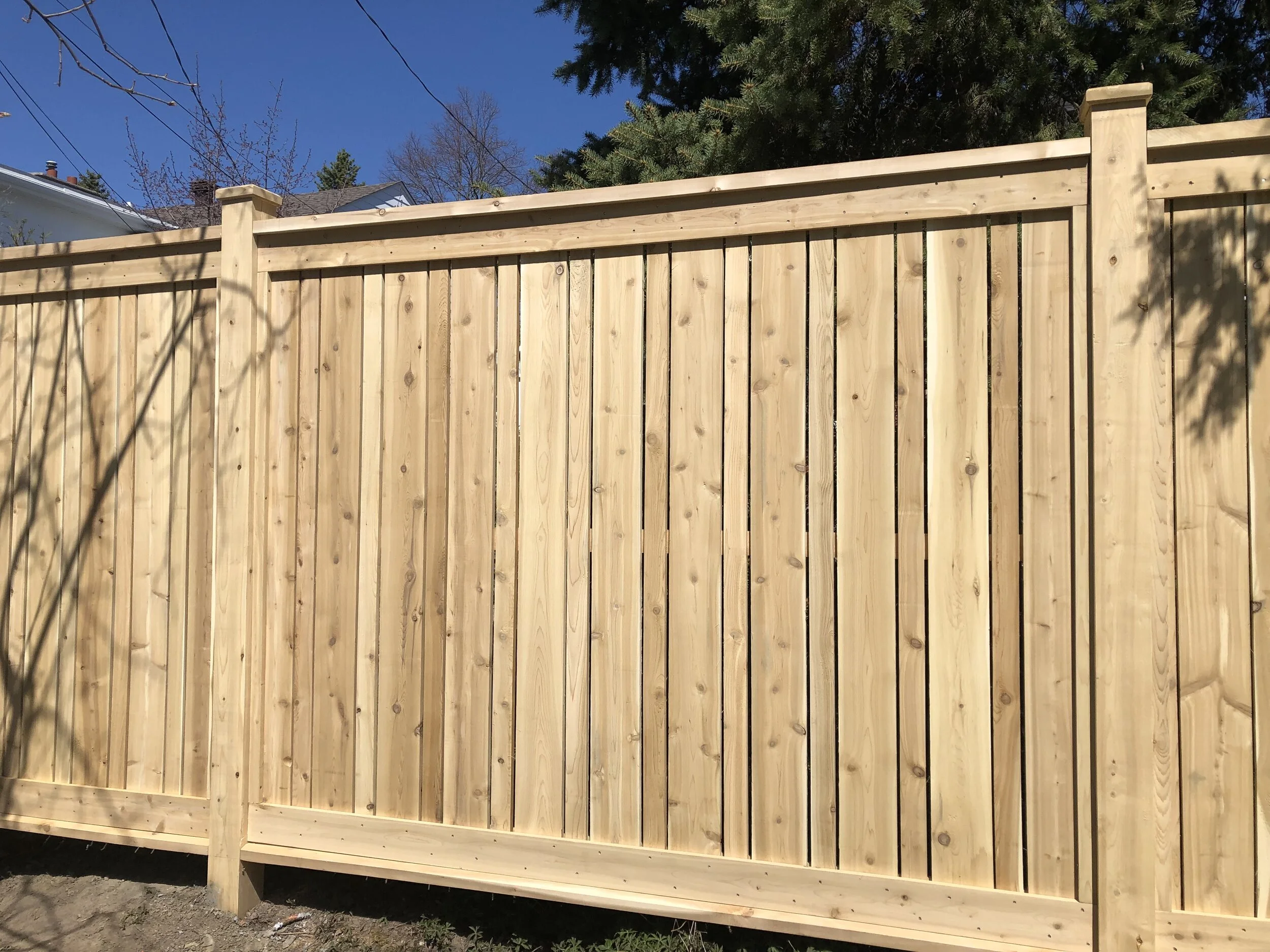 Acacia Cedar Fence Panels