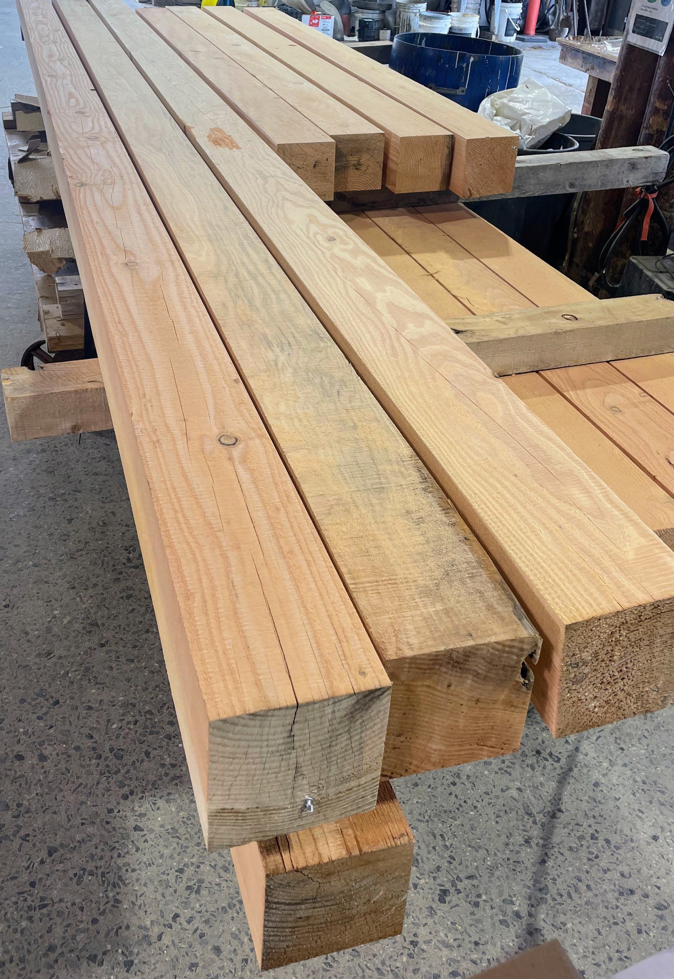 Lanark Cedar - Douglas Fir Beams