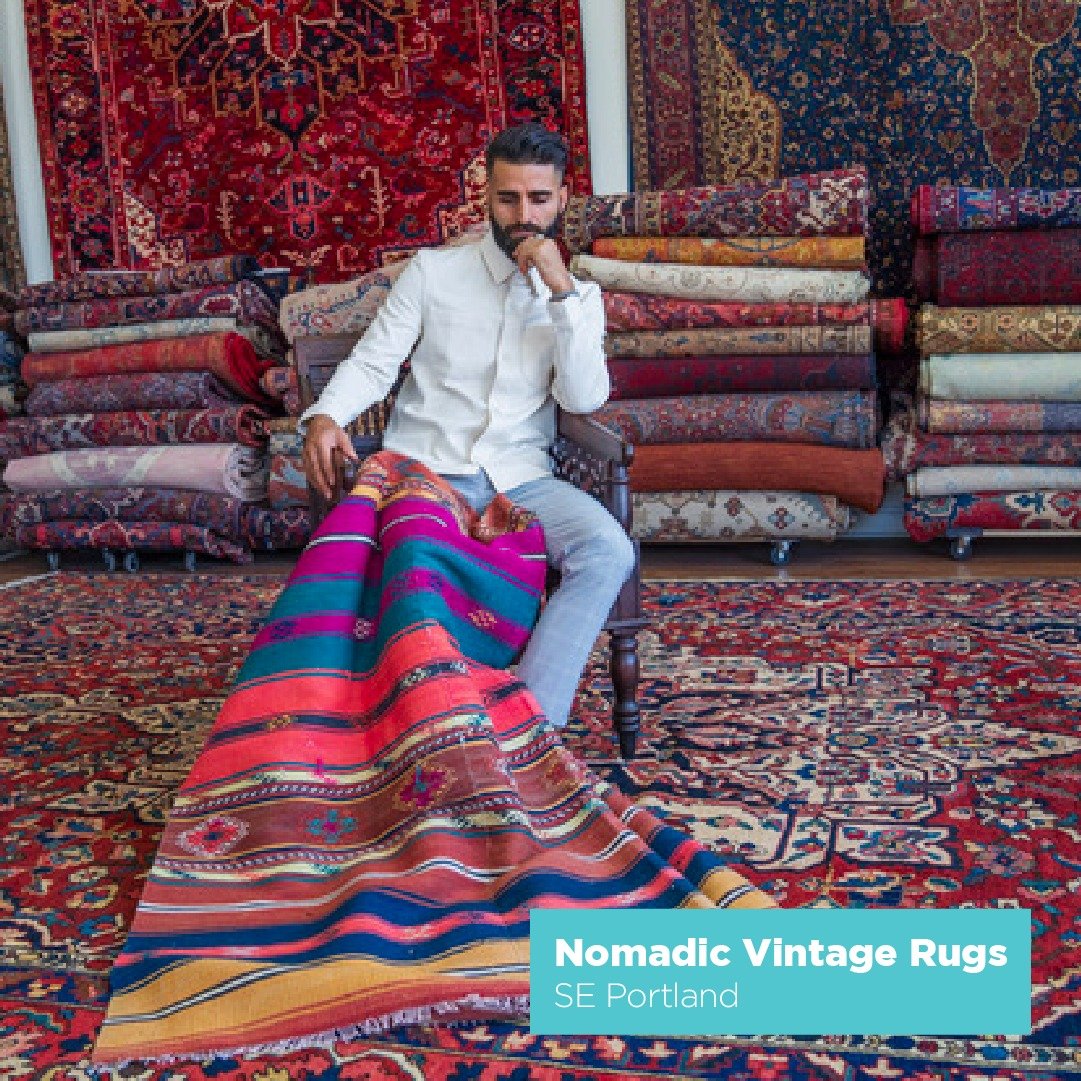Discover the world of storytelling underfoot with Nomadic Vintage Rugs! 🌍✨ Handpicked from small communities in Turkey, Morocco, and beyond, each rug carries a rich narrative woven into its fibers. Owner Nedim Korkmaz travels to these communities, s