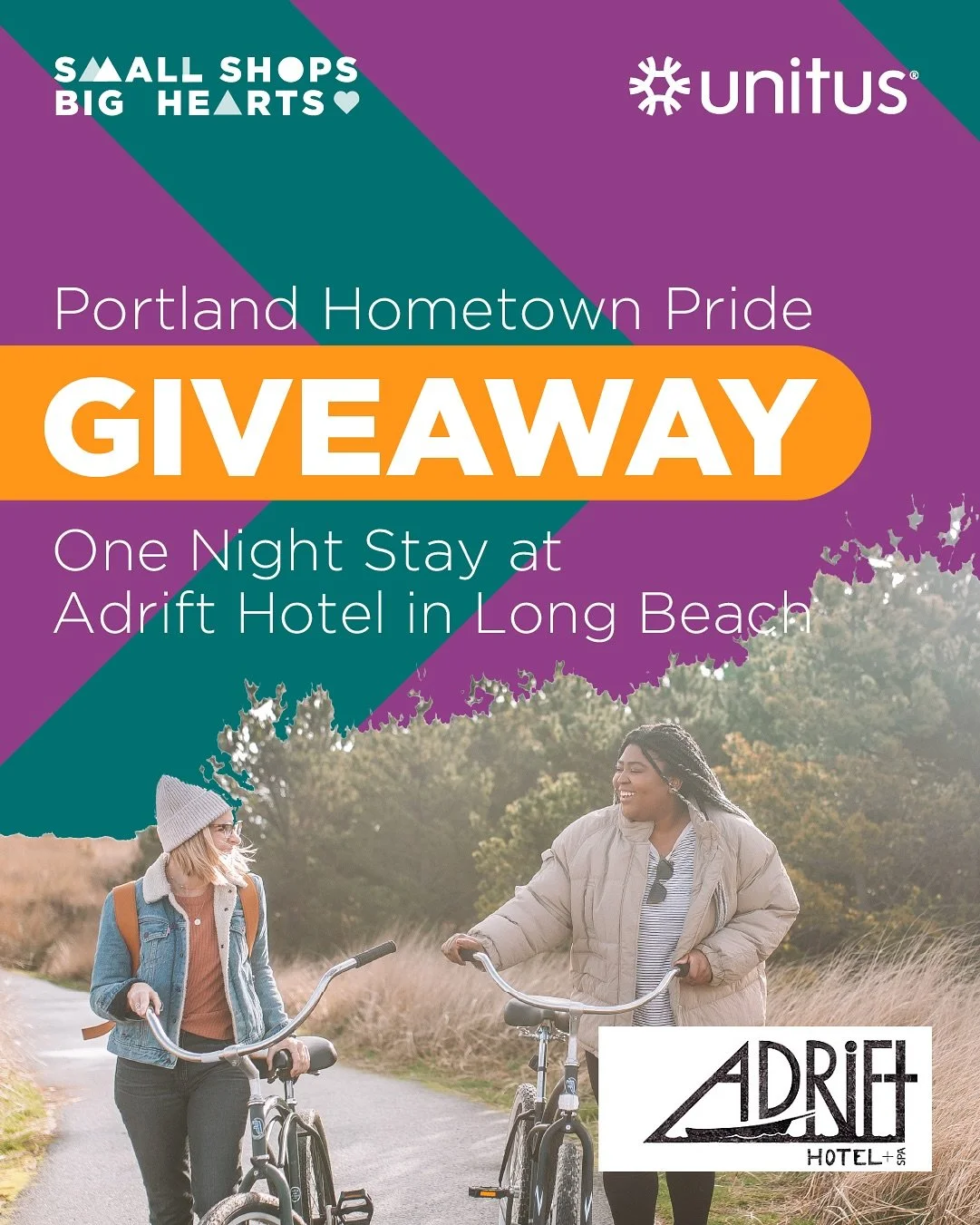 🎁 PORTLAND HOLIDAY GIVEAWAY 🎁

 We&rsquo;re partnering with Unitus Credit Union to celebrate our Portland Hometown Pride! 💚 And what better way to celebrate than with a giveaway to a unique local experience!

This week, you could win a One Night S