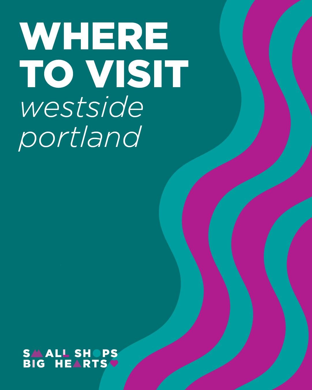 Shopping small on the west side? You're in for a treat. 🛍️✨

The west side is packed with locally-owned spots worth seeking out. There's nothing better than finding something special while supporting the makers and shopkeepers who make Portland crea