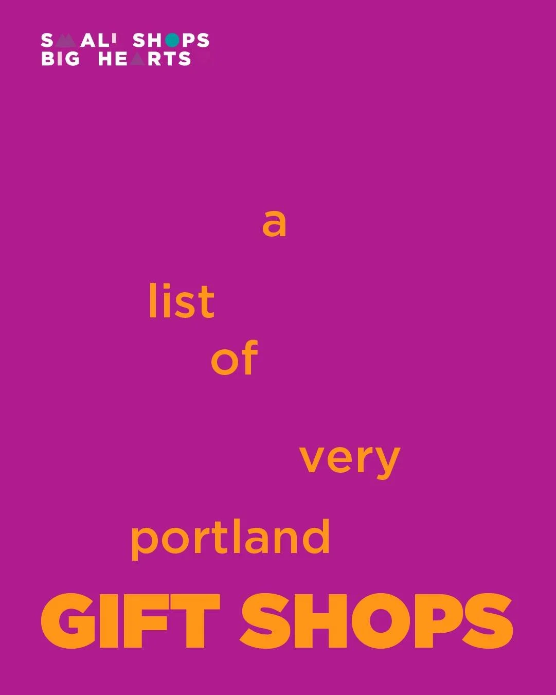Visiting Portland and need to pick up a gift (or treat yourself)? Don&rsquo;t miss these four essential local shops:

🎁 @hellofromportland &ndash; The go-to for PNW-themed apparel, gifts, and all things Portland pride.
🎁 @wonderfulpdx &ndash; A cha