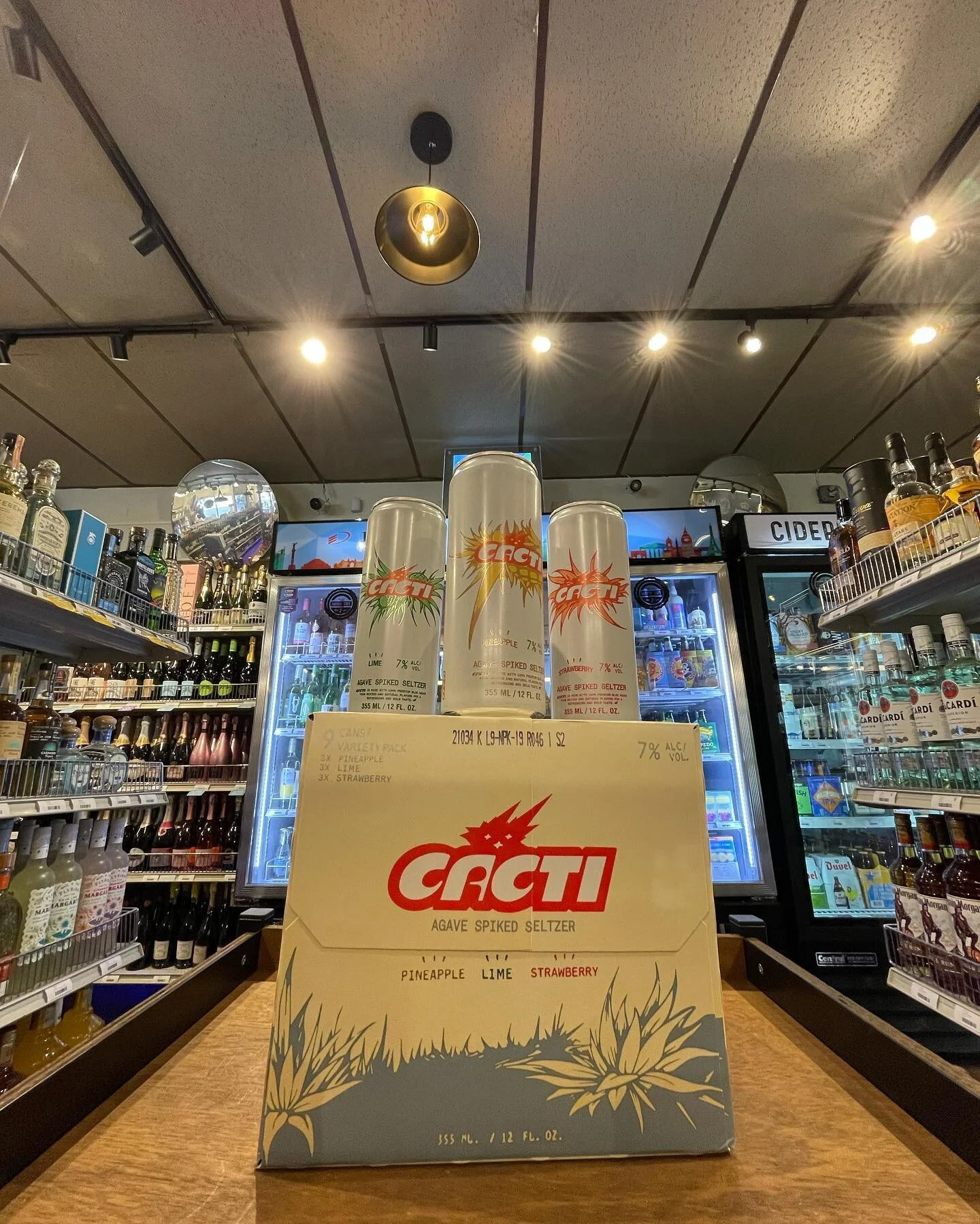 CACTI IN STOCK NOW!! Travis Scott&rsquo;s amazing new seltzer is at our store! Limited quantities available so hurry in! This banging seltzer has 100% premium agave setting itself apart from many other seltzers!
.
.
.
#travisscott #cacti #catciseltze