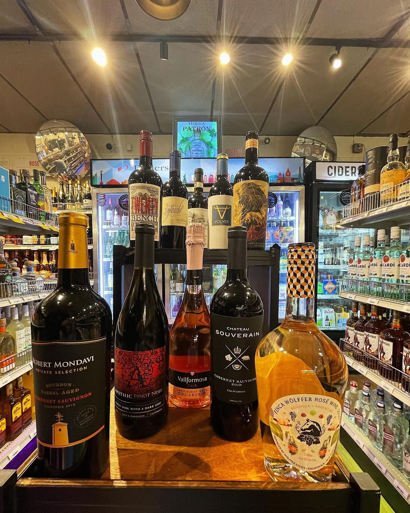 It&rsquo;s #winewednesday and we have A LOT of new wines! From a new cava to a new ros&eacute;, we have 10 (yea, you read that right, TEN) new wines! Some of our personal favorites? @juggernautwines Cabernet Sauvignon and @wolfferwine Ros&eacute;. Co