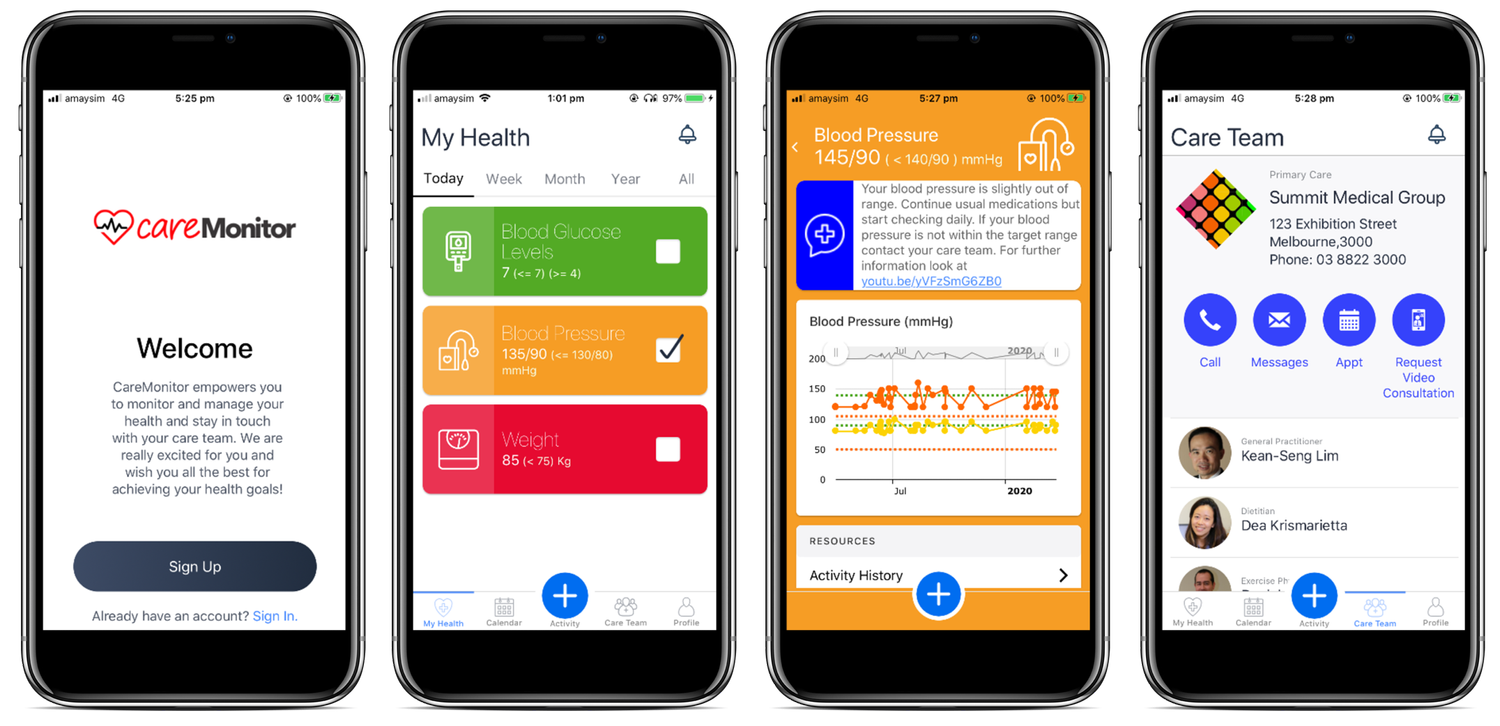 Remote Patient Monitoring — CareMonitor