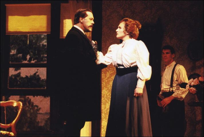   As Clayton McAllister |   Cold Sassy Tree with Patricia Racette and John McVeigh  San Diego Opera Photographed by Ken Howard,  