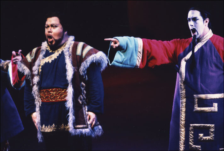   As Ping  |   Turandot    with Richard Margisson  San Diego Opera Photographed by ML Hart 
