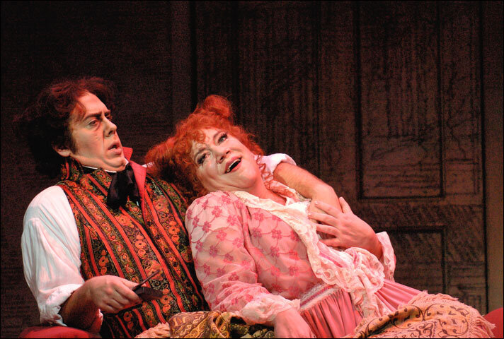  Title Role  |  Sweeney Todd   with Myrna Paris  Cleveland Opera Photographed by Roger Mastroiann 