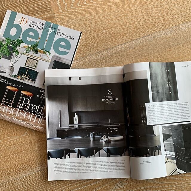 Very proud moment for us this week to be featured on a double page spread in the latest edition of @bellemagazineau 
This couldn&rsquo;t have happened without the talented team @designbygolden creating such a beautiful space and the hard work and att