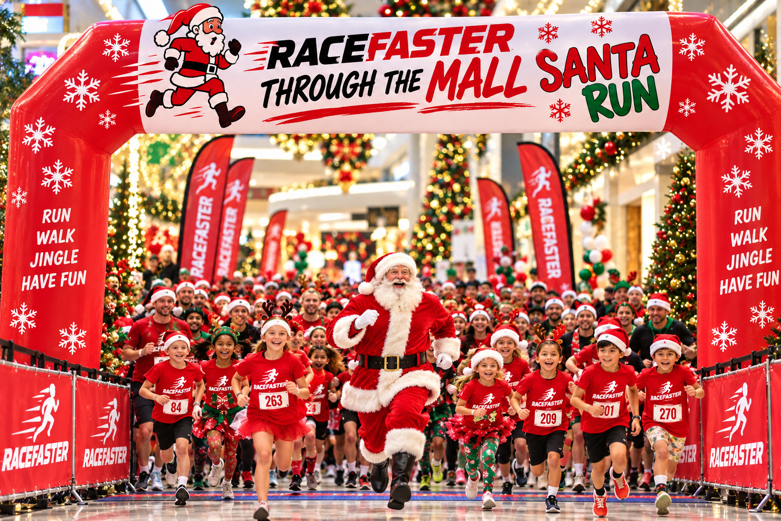 RACEFASTER THROUGH THE MALL, AMERICAN DREAM